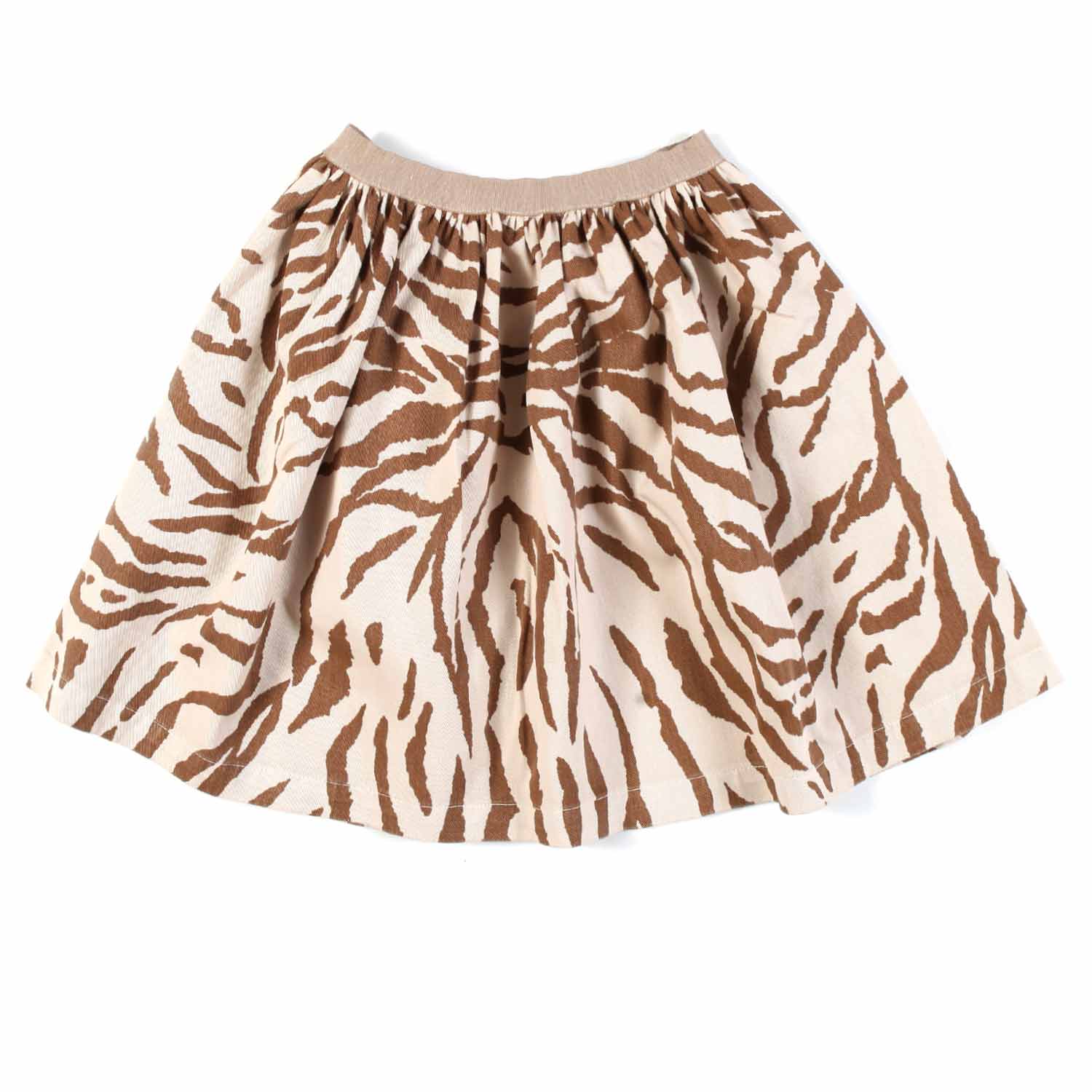 Gonna animalier marrone e sabbia - annameglio.com abbigliamento moda