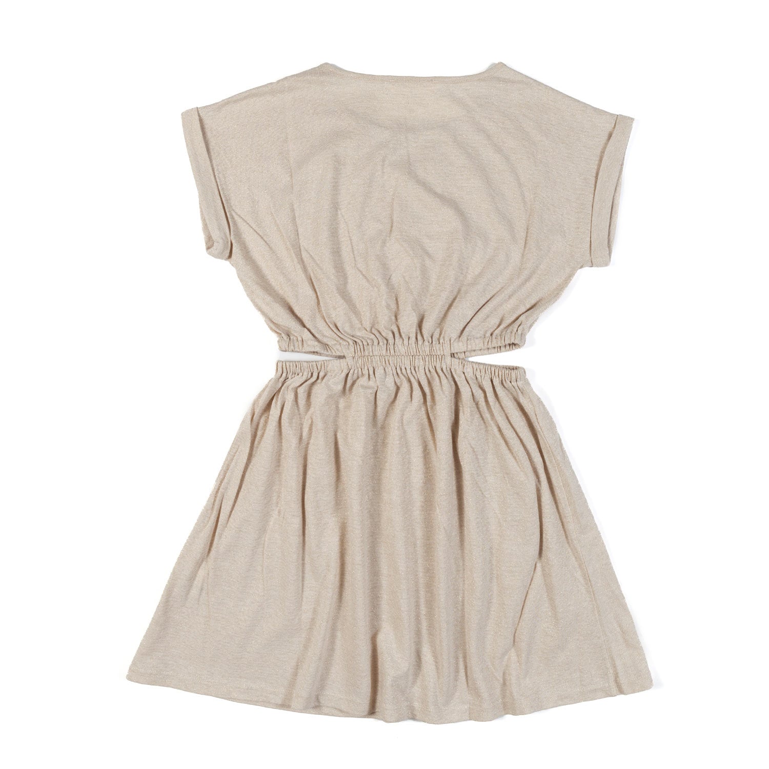 Abito sabbia con cut out bambina e teenager - annameglio.com abbigliamento moda