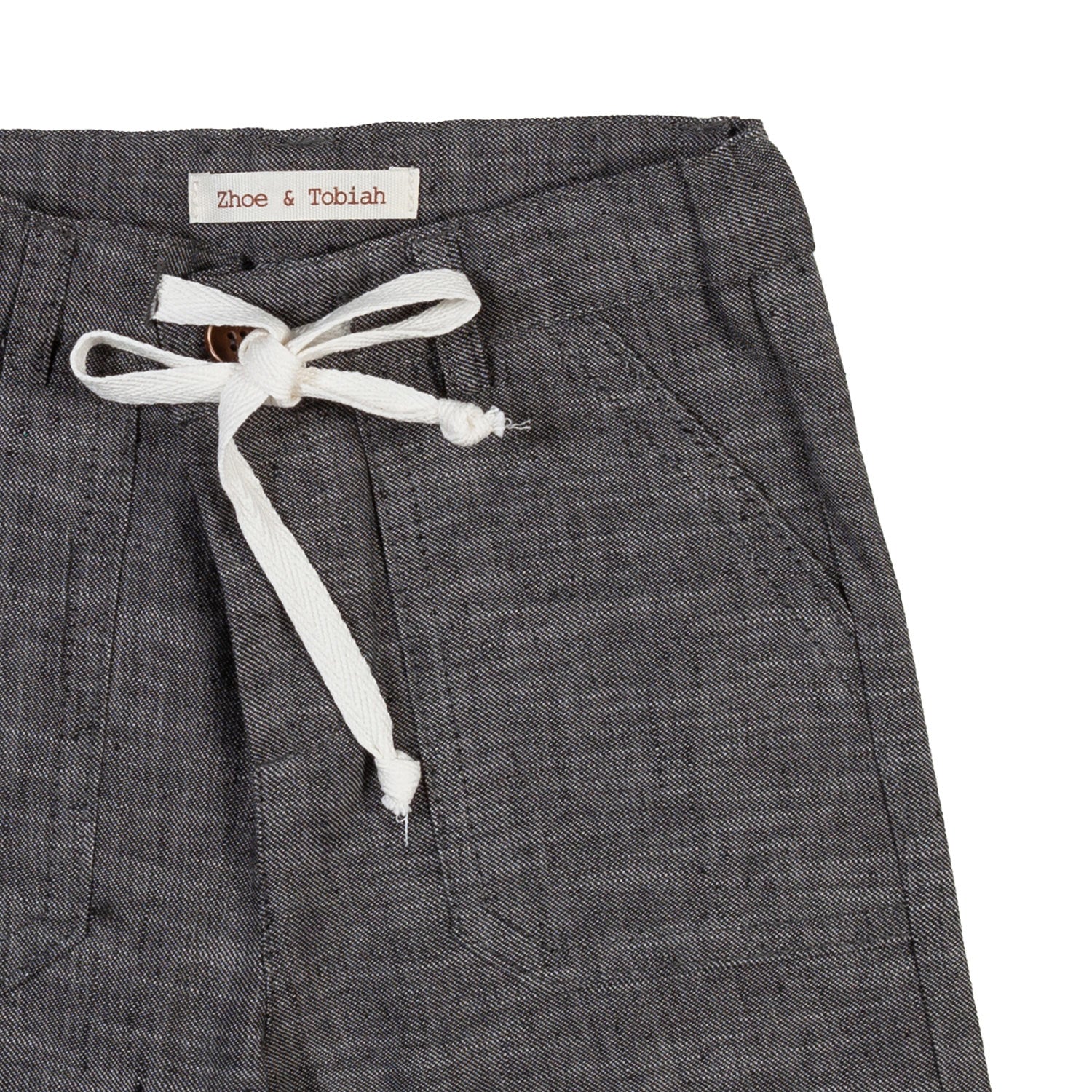 Short Grigio in Lino e Cotone - annameglio.com abbigliamento moda