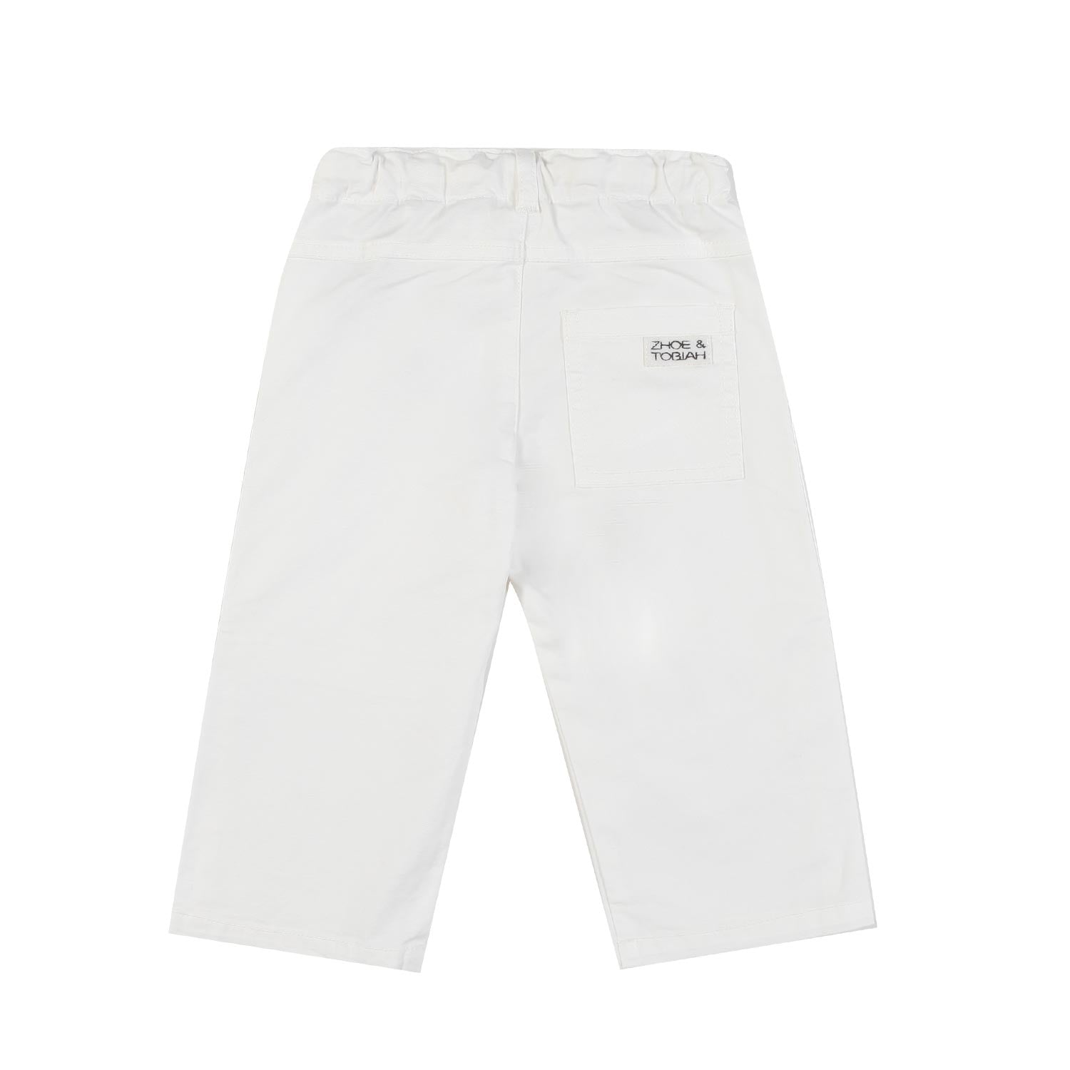 Pantalone baby patch bianco - annameglio.com abbigliamento moda