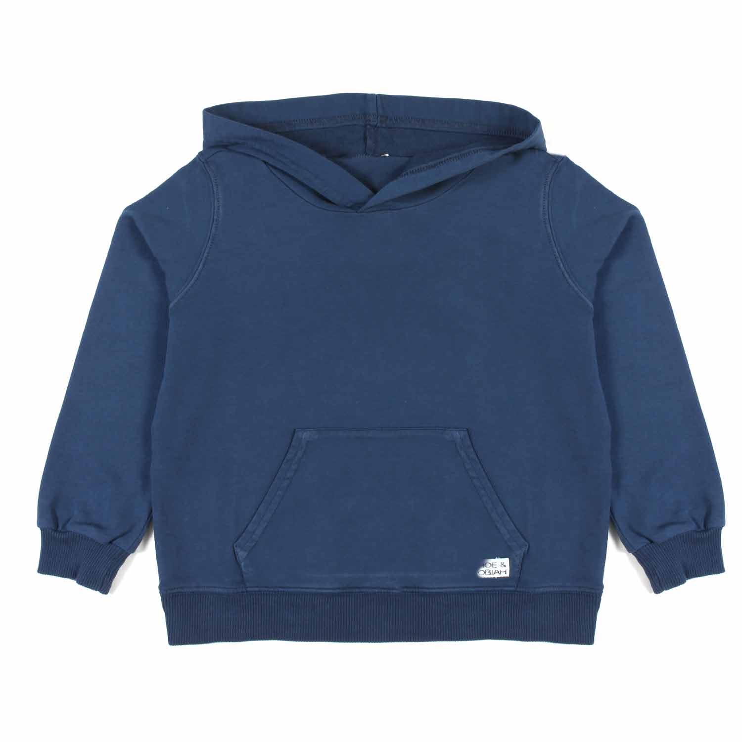 FELPA HOODIE BLU E BIANCA BAMBINO E BAMBINA - annameglio.com abbigliamento moda
