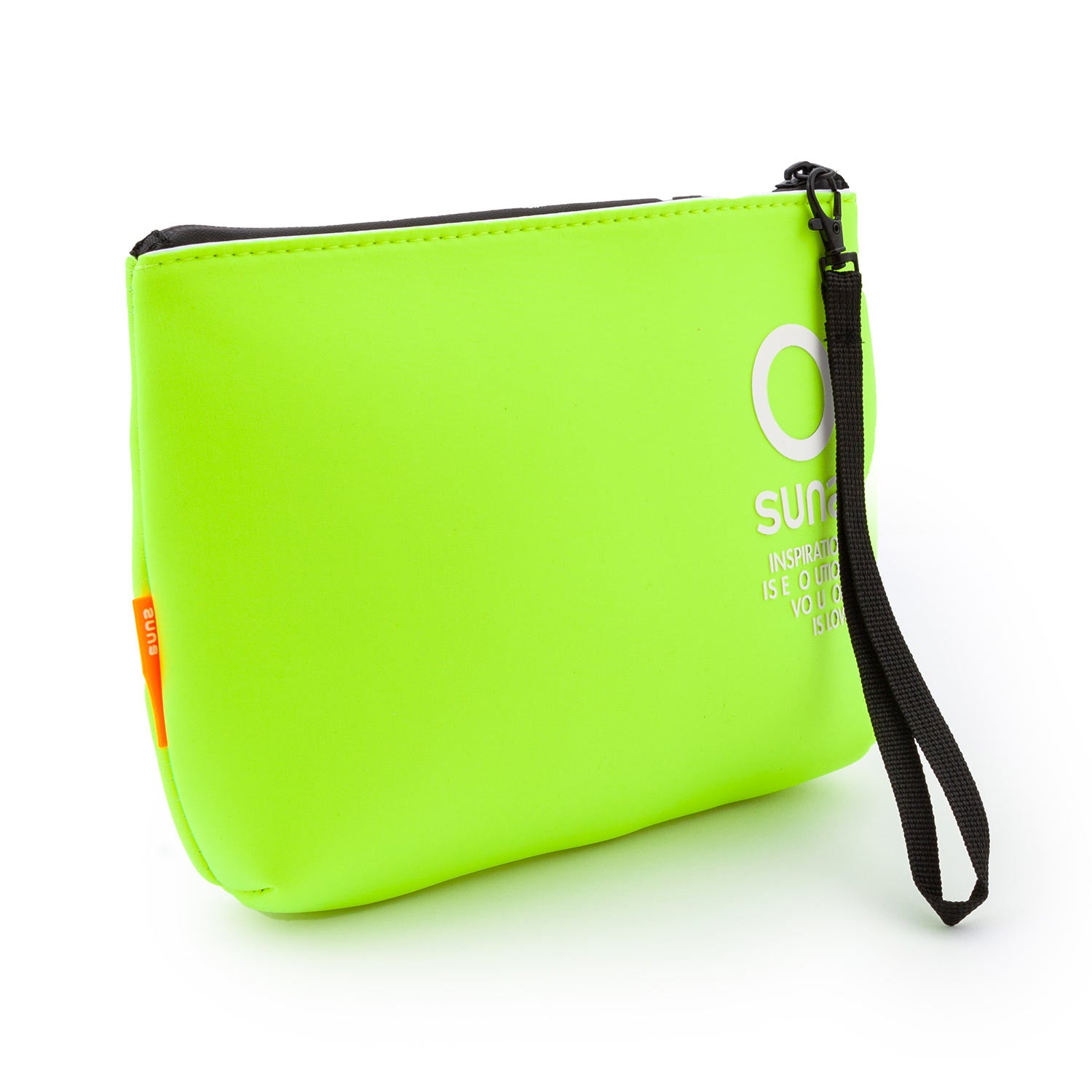 POCHETTE UNISEX GIALLO FLUO IN NEOPRENE - annameglio.com abbigliamento moda