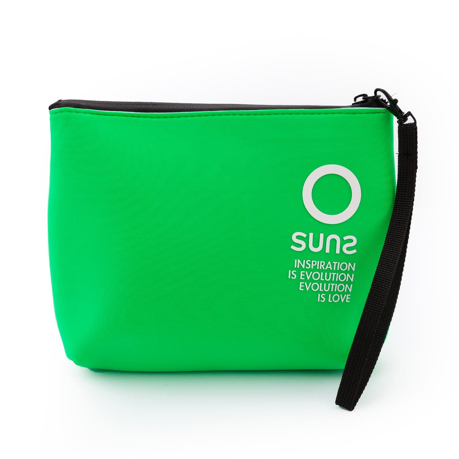POCHETTE UNISEX VERDE FLUO IN NEOPRENE - annameglio.com abbigliamento moda