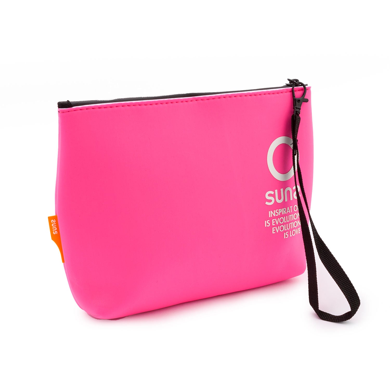 POCHETTE UNISEX FUCSIA FLUO IN NEOPRENE - annameglio.com abbigliamento moda