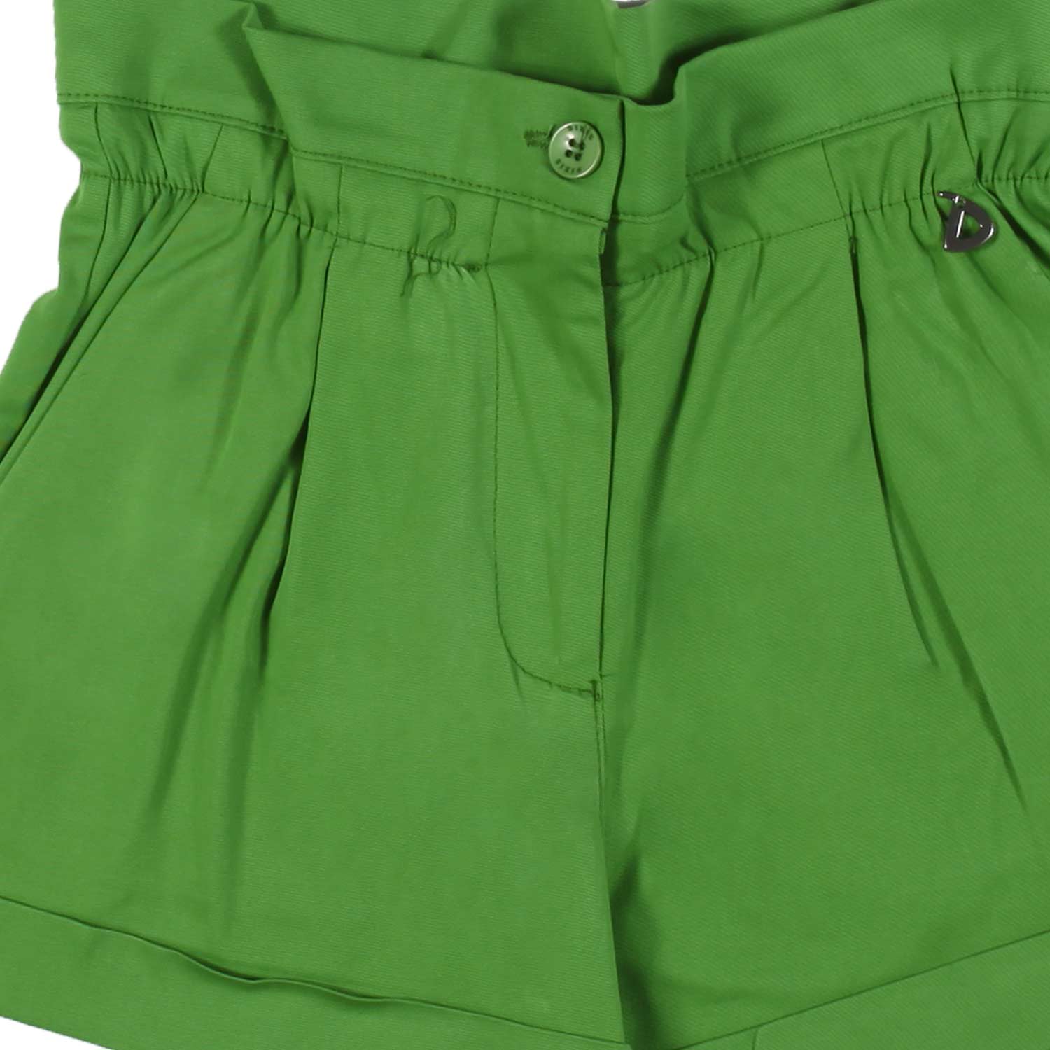 SHORTS VERDE SHAMROCK BAMBINA E RAGAZZA - annameglio.com abbigliamento moda