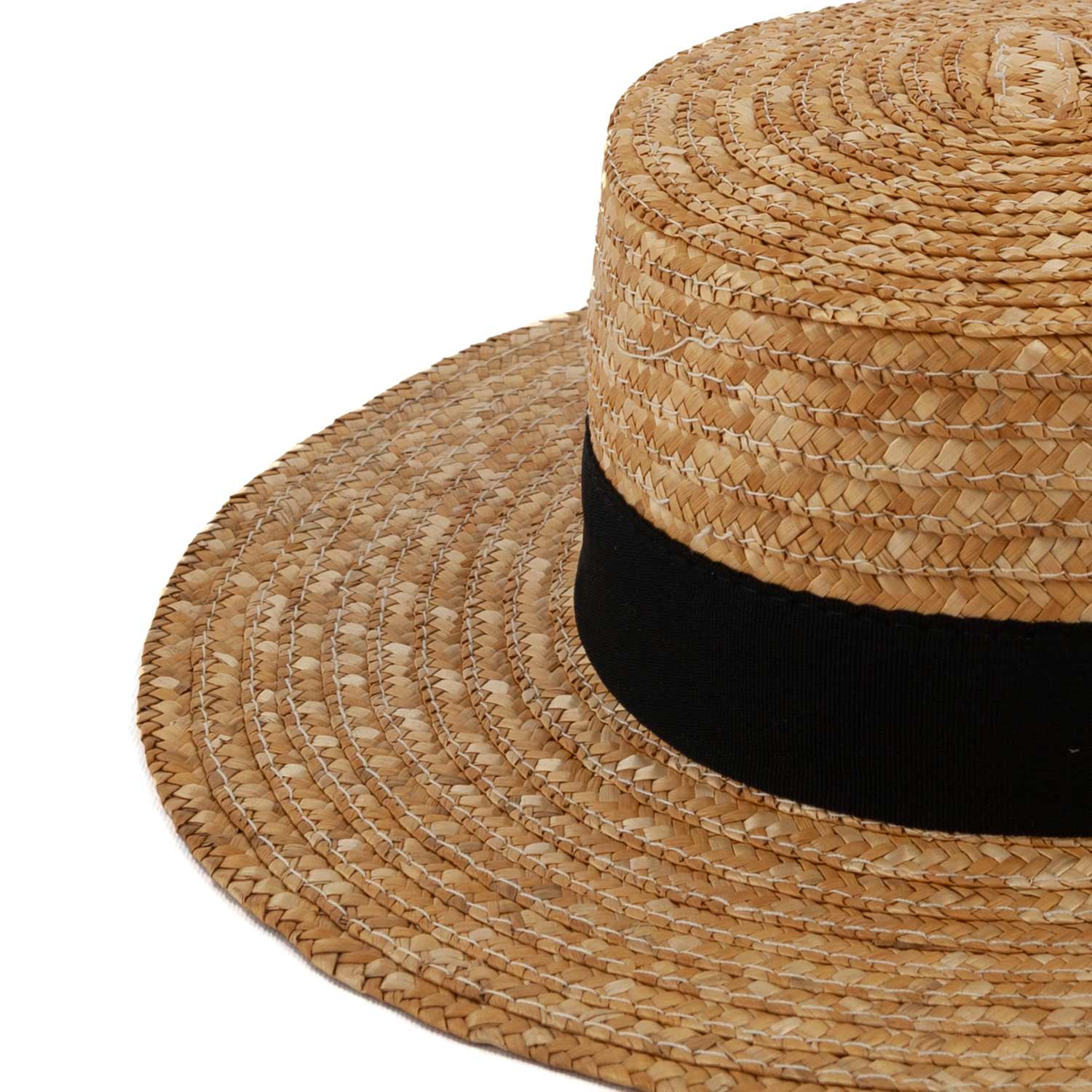 CAPPELLO CANOTIER UNISEX IN PAGLIA BEIGE - annameglio.com abbigliamento moda