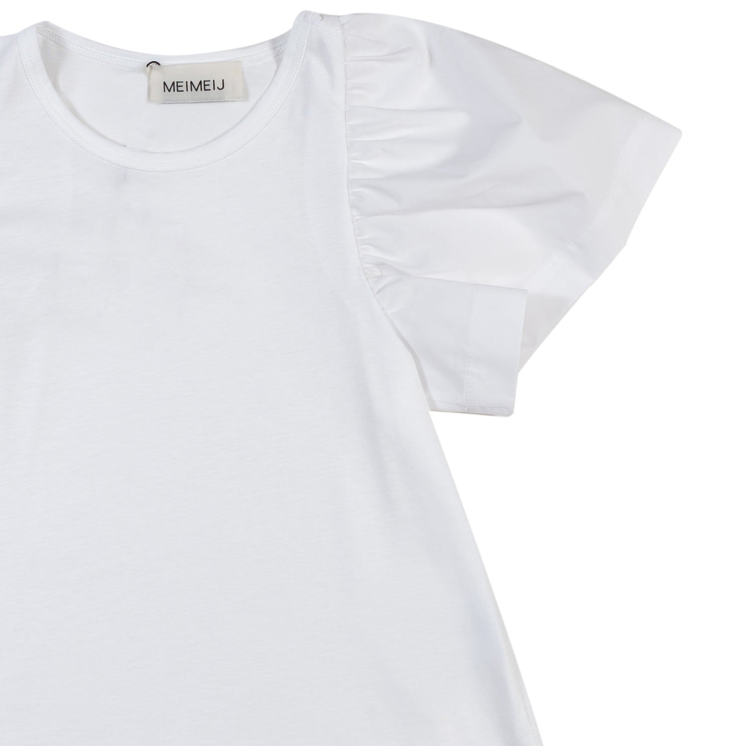 TOP BLUSA BIANCO PER BAMBINA E TEENAGER - annameglio.com abbigliamento moda