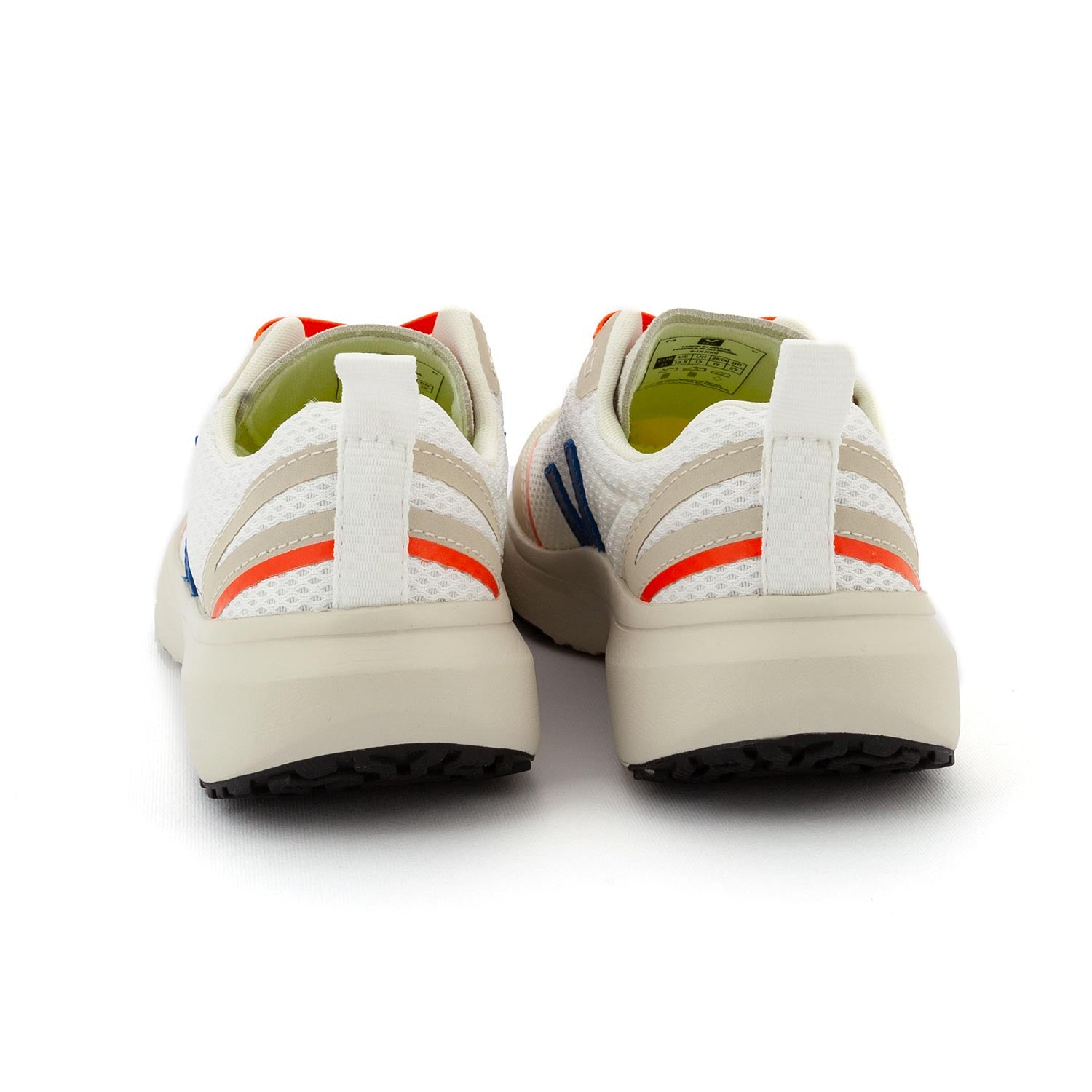 SNEAKER CANARY UNISEX BIANCA CON V BLU JUNIOR - annameglio.com abbigliamento moda