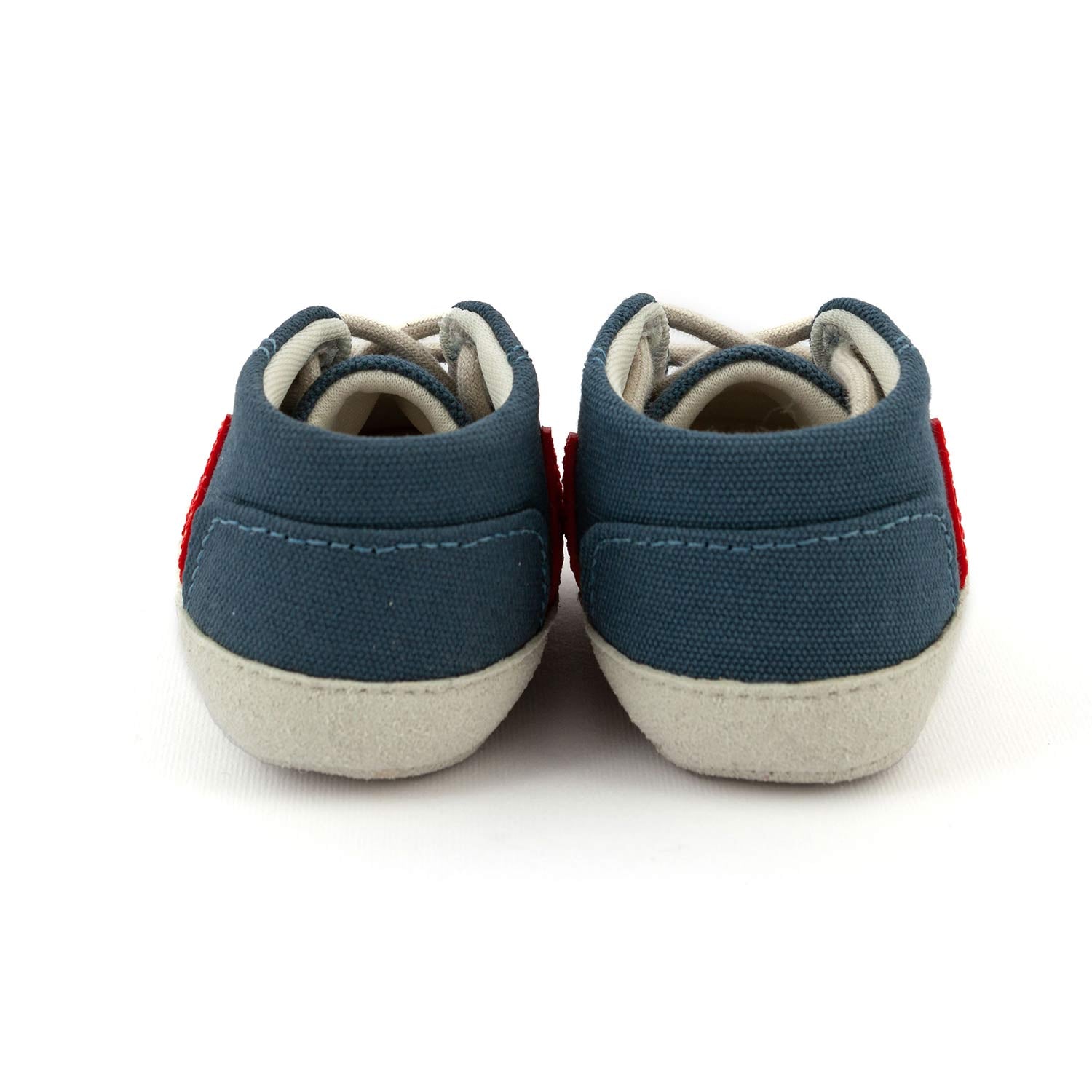 SCARPINA CANVAS CALIFORNIA PEKIN BLU NEONATO - annameglio.com abbigliamento moda