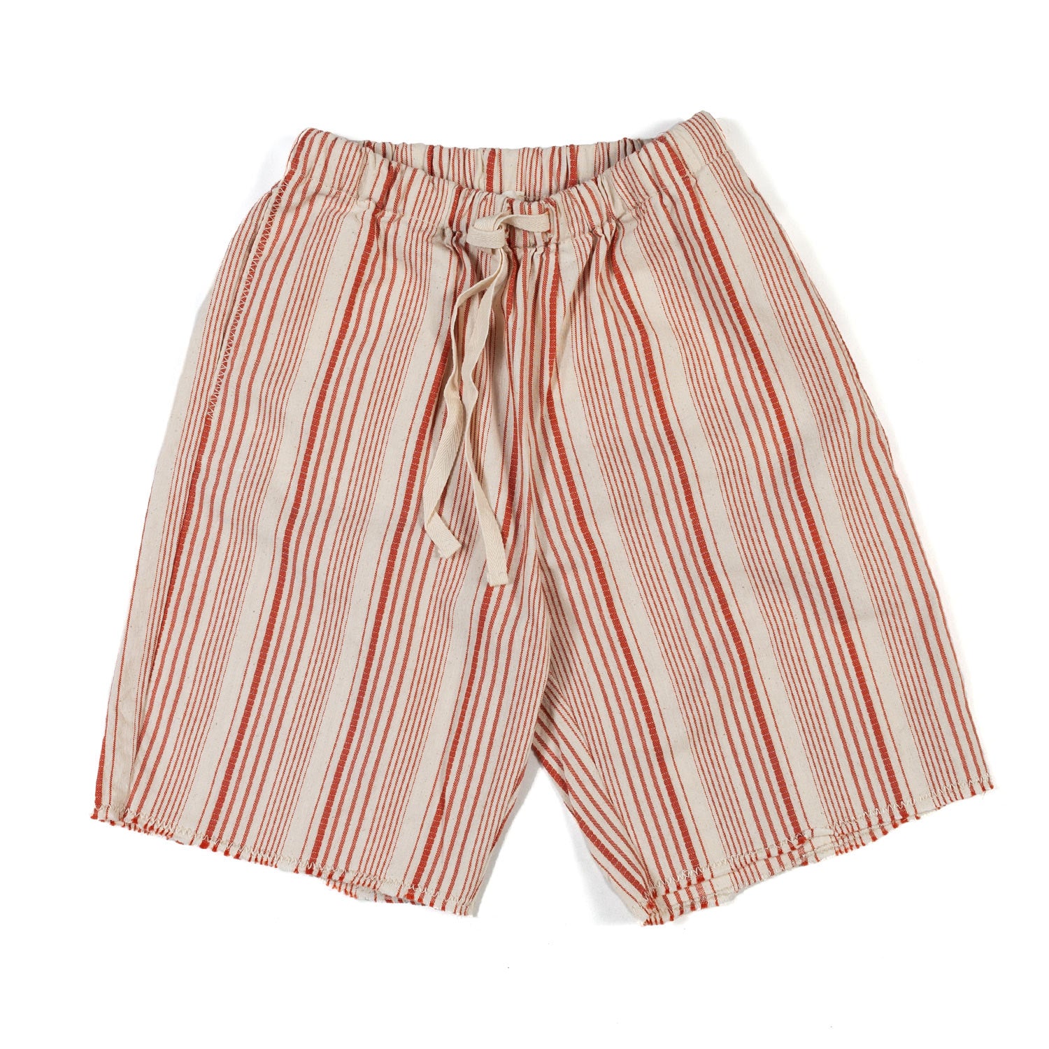 BERMUDA BEIGE E ROSSO A RIGHE BAMBINO E BAMBINA - annameglio.com abbigliamento moda