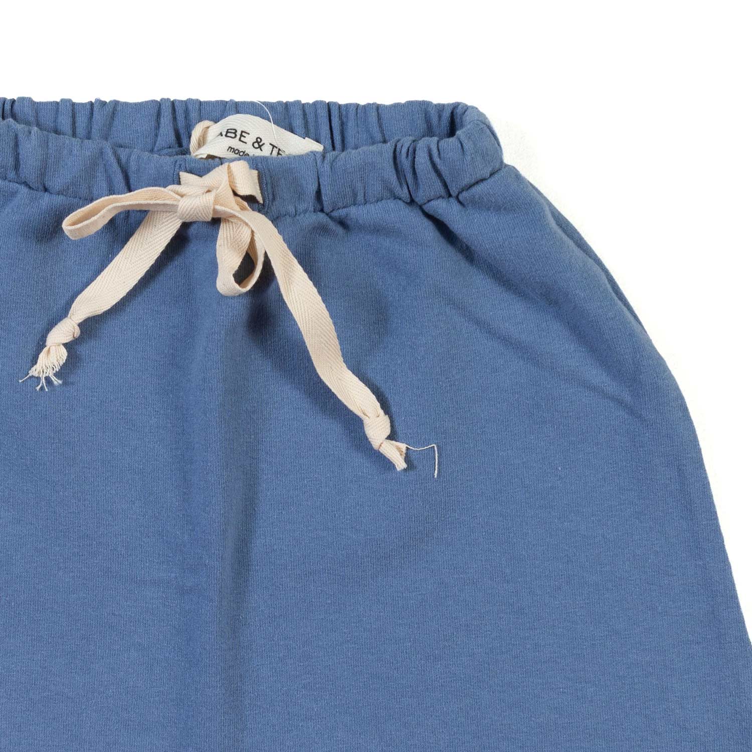 BERMUDA FELPA BLU POLVERE BIMBO E BIMBA - annameglio.com abbigliamento moda