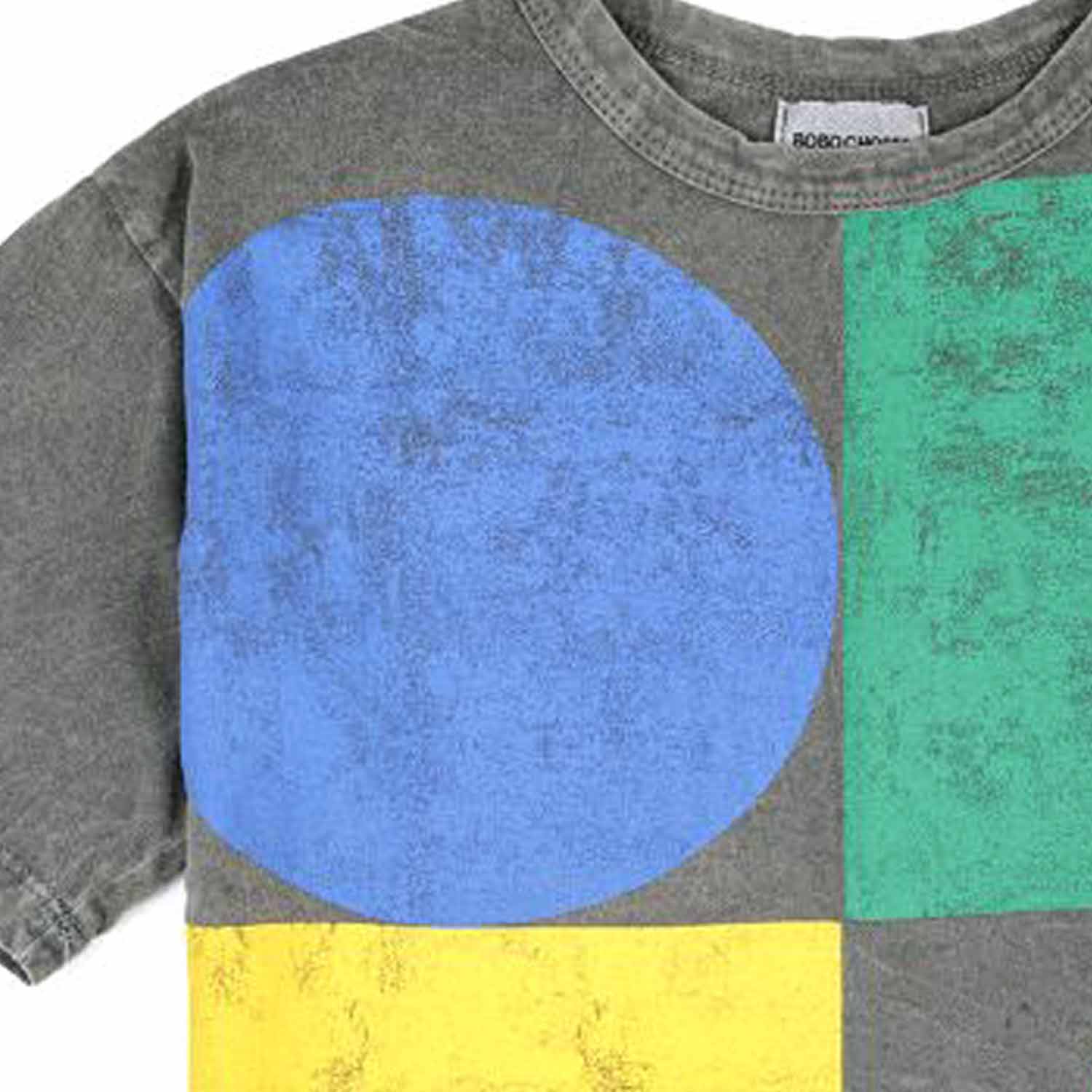 T-SHIRT UNISEX GRIGIO MEDIO E MULTICOLOR - annameglio.com abbigliamento moda