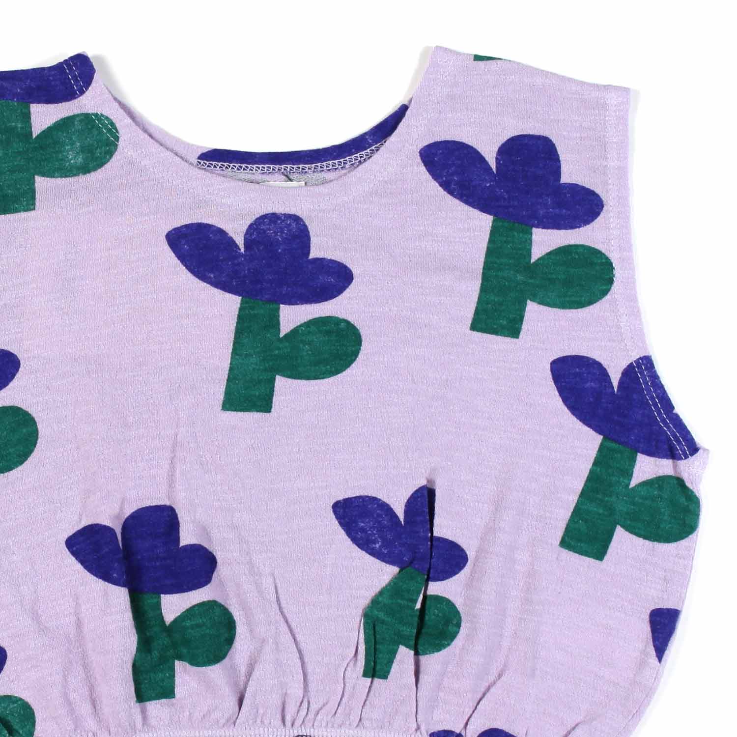 CROP TOP GLICINE CON STAMPE ALL OVER BAMBINA - annameglio.com abbigliamento moda