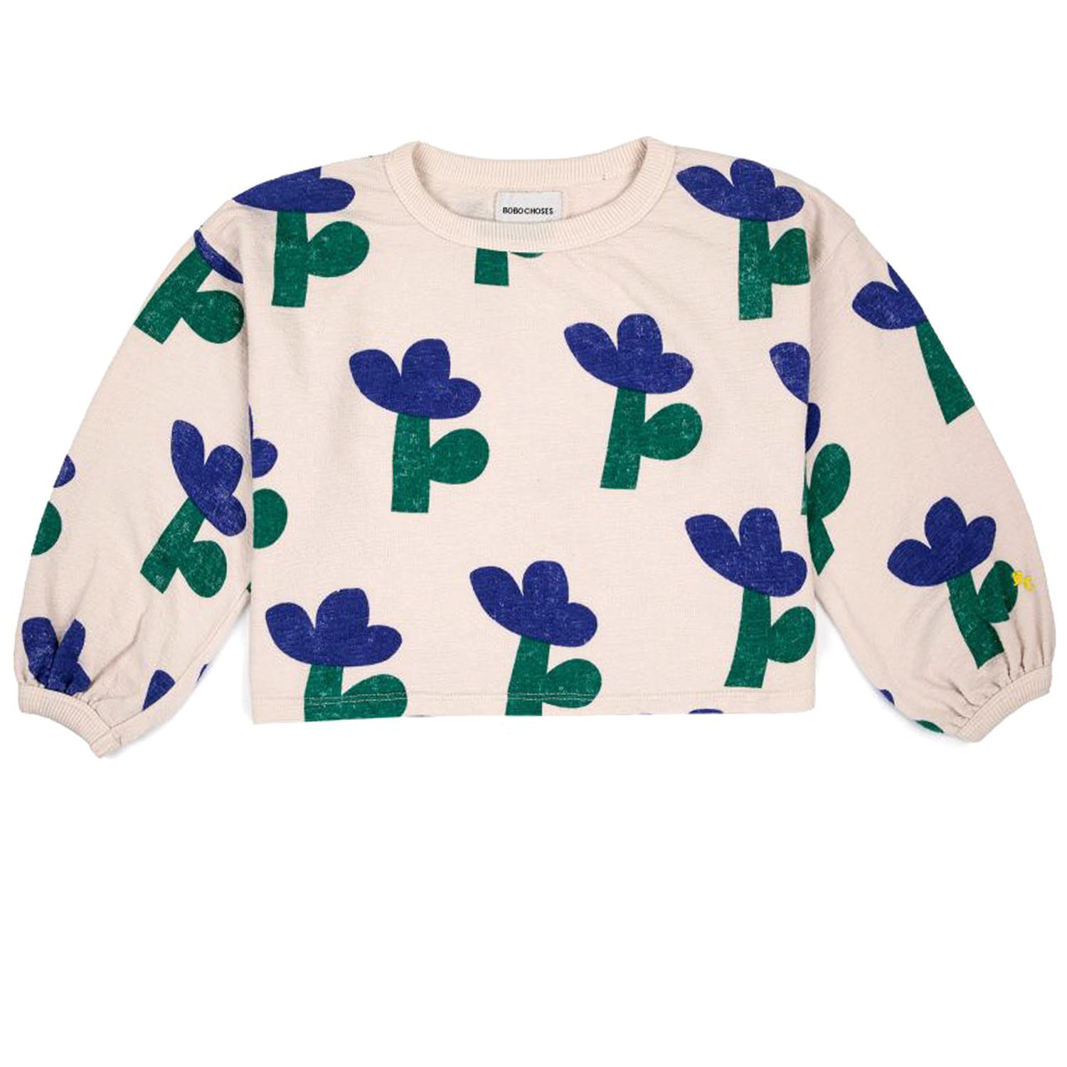 FELPA CROPPED BIANCO NATURALE CON STAMPE BAMBINA - annameglio.com abbigliamento moda