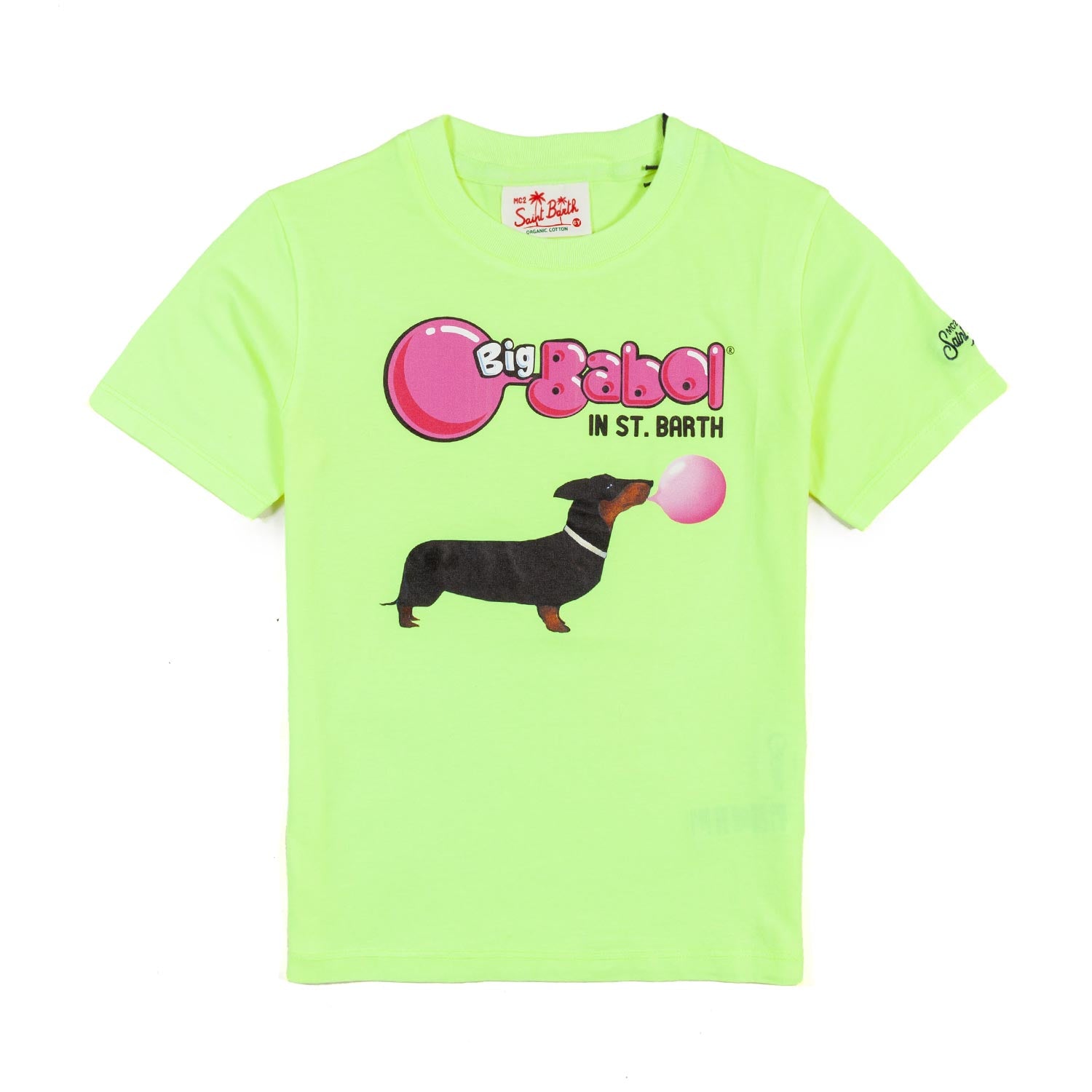 T-SHIRT BIG BABOL GIALLO FLUO BAMBINO E BAMBINA - annameglio.com abbigliamento moda