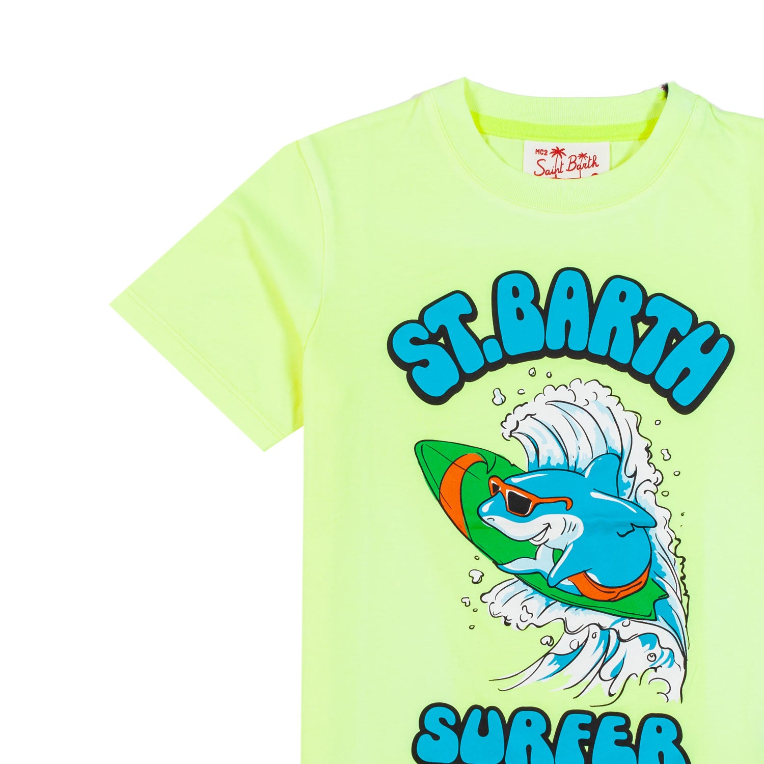 T-SHIRT OCEAN KING GIALLO FLUO BAMBINO - annameglio.com abbigliamento moda
