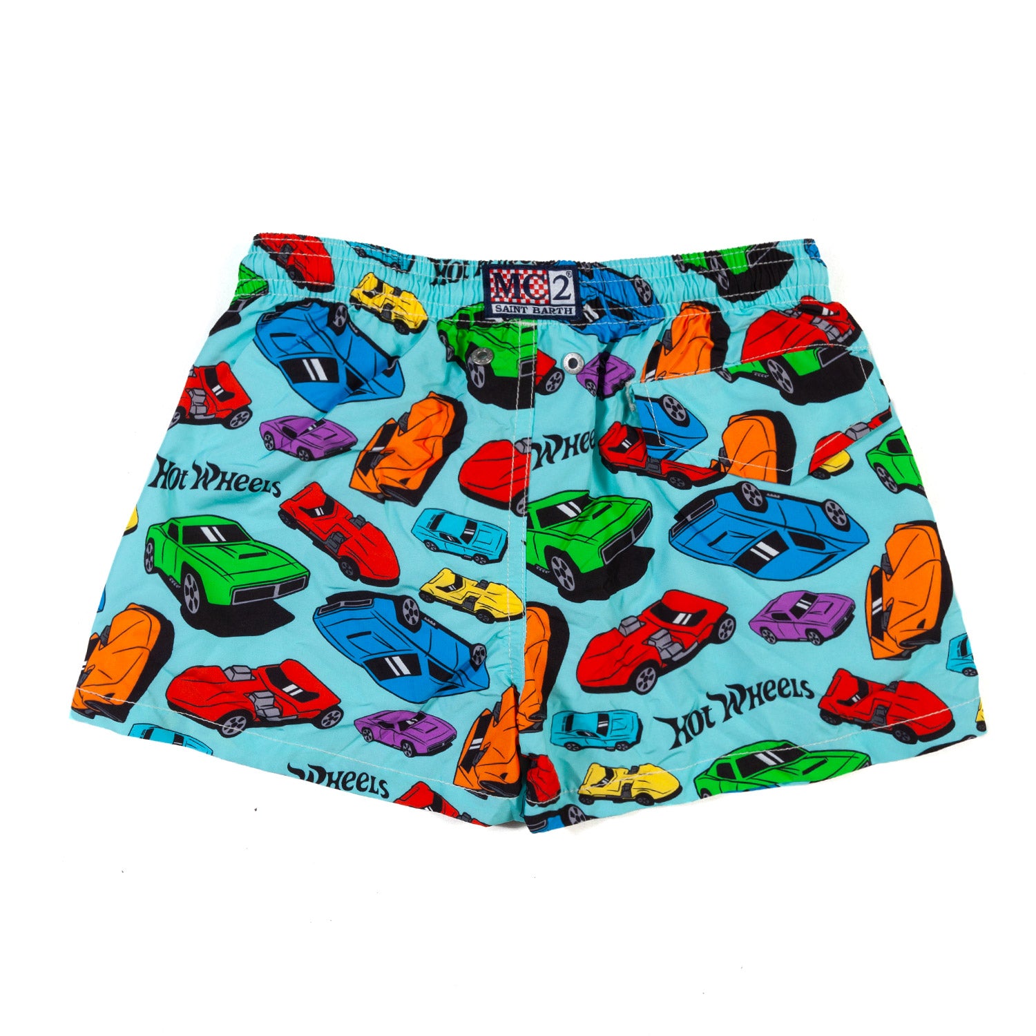 COSTUME BOXER GRAND PRIX CELESTE E MULTICOLOR - annameglio.com abbigliamento moda