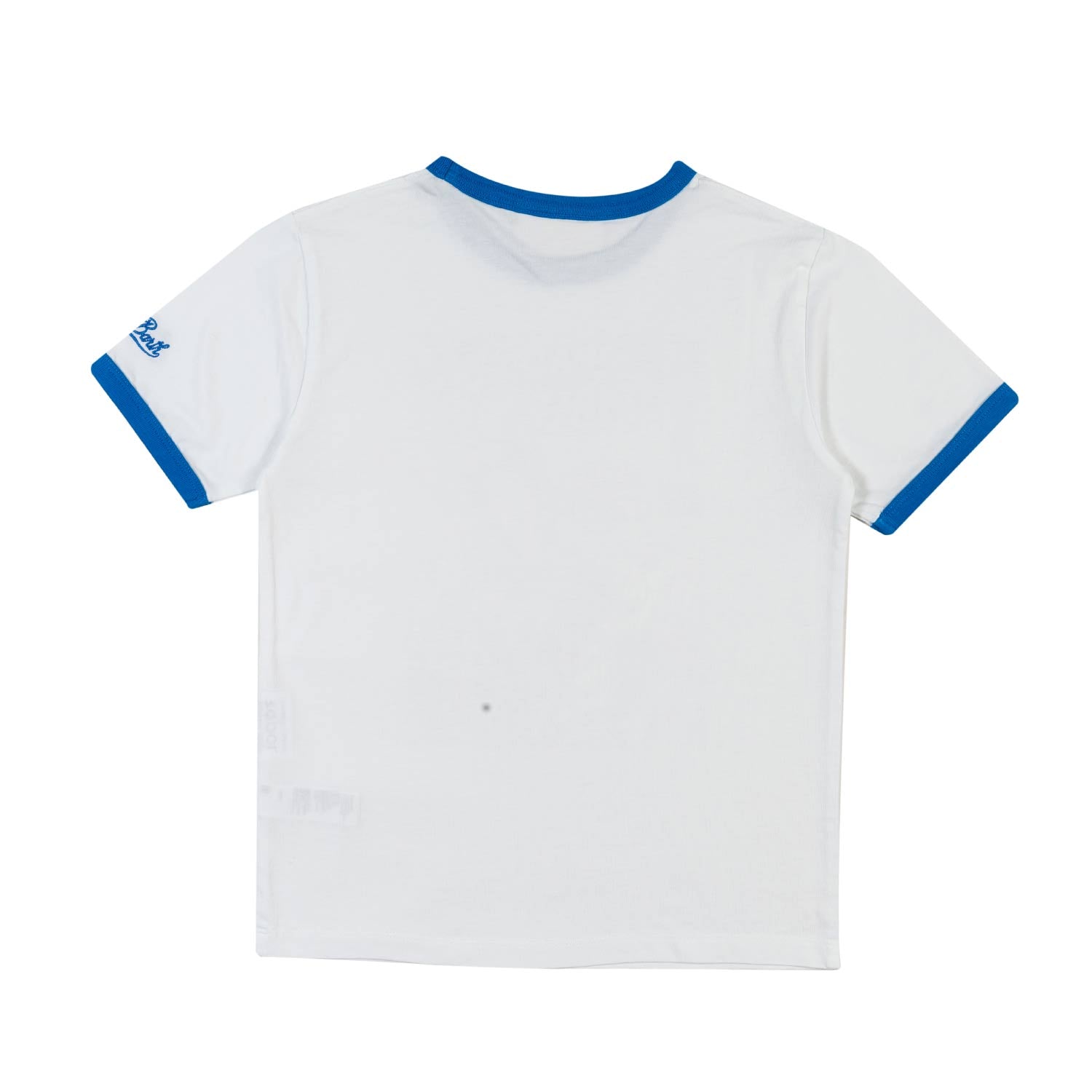 T-SHIRT BIANCA E AZZURRA CON STAMPA SPIDER-MAN - annameglio.com abbigliamento moda