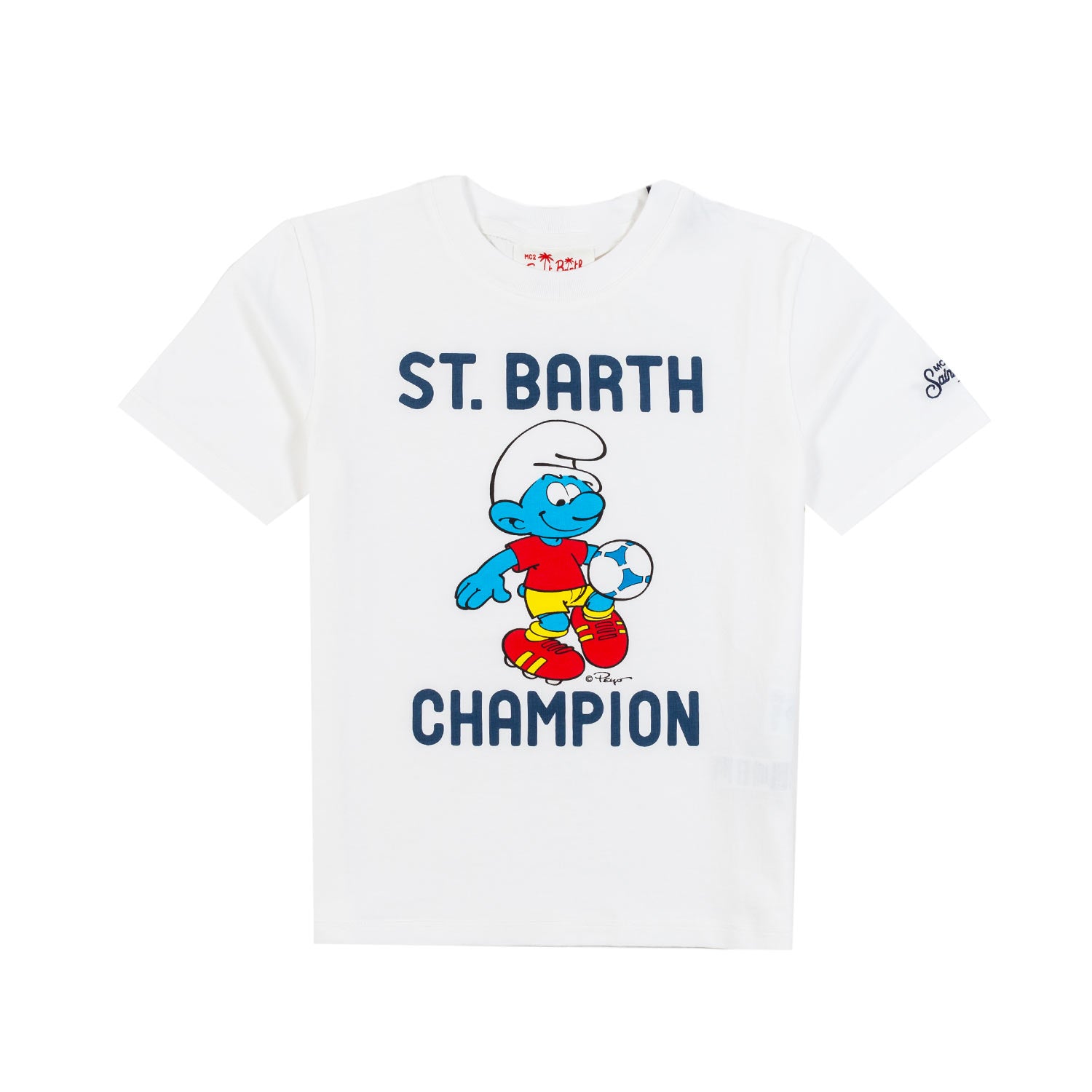 T-SHIRT PUFFO CALCIATORE BIANCA BAMBINO - annameglio.com abbigliamento moda