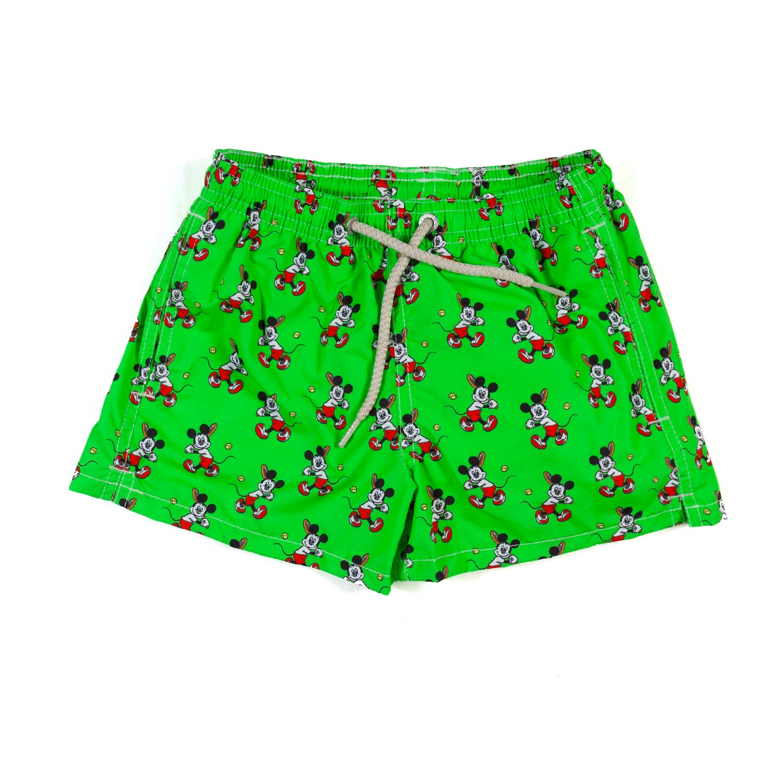 COSTUME BOXER VERDE CON STAMPE TOPOLINO TENNIS - annameglio.com abbigliamento moda