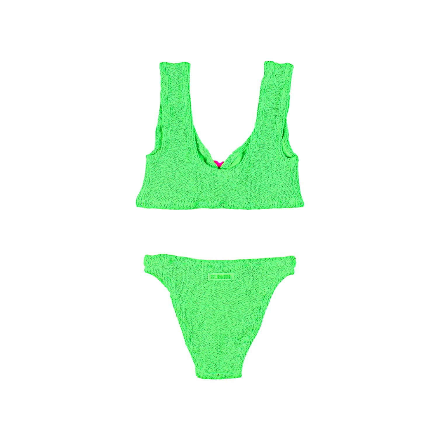 BIKINI KOURTNEY VERDE FLUO BAMBINA E TEENAGER - annameglio.com abbigliamento moda