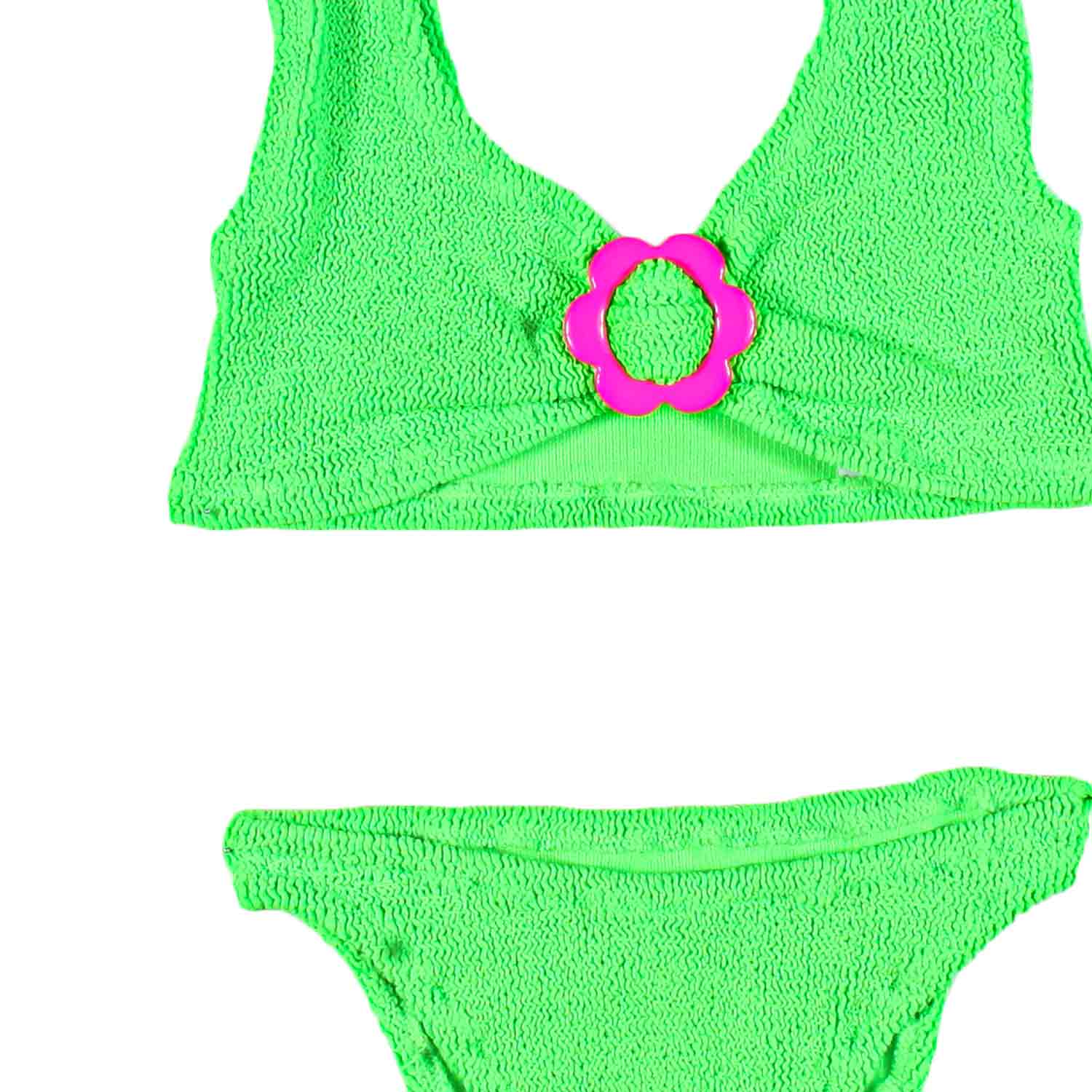 BIKINI KOURTNEY VERDE FLUO BAMBINA E TEENAGER - annameglio.com abbigliamento moda