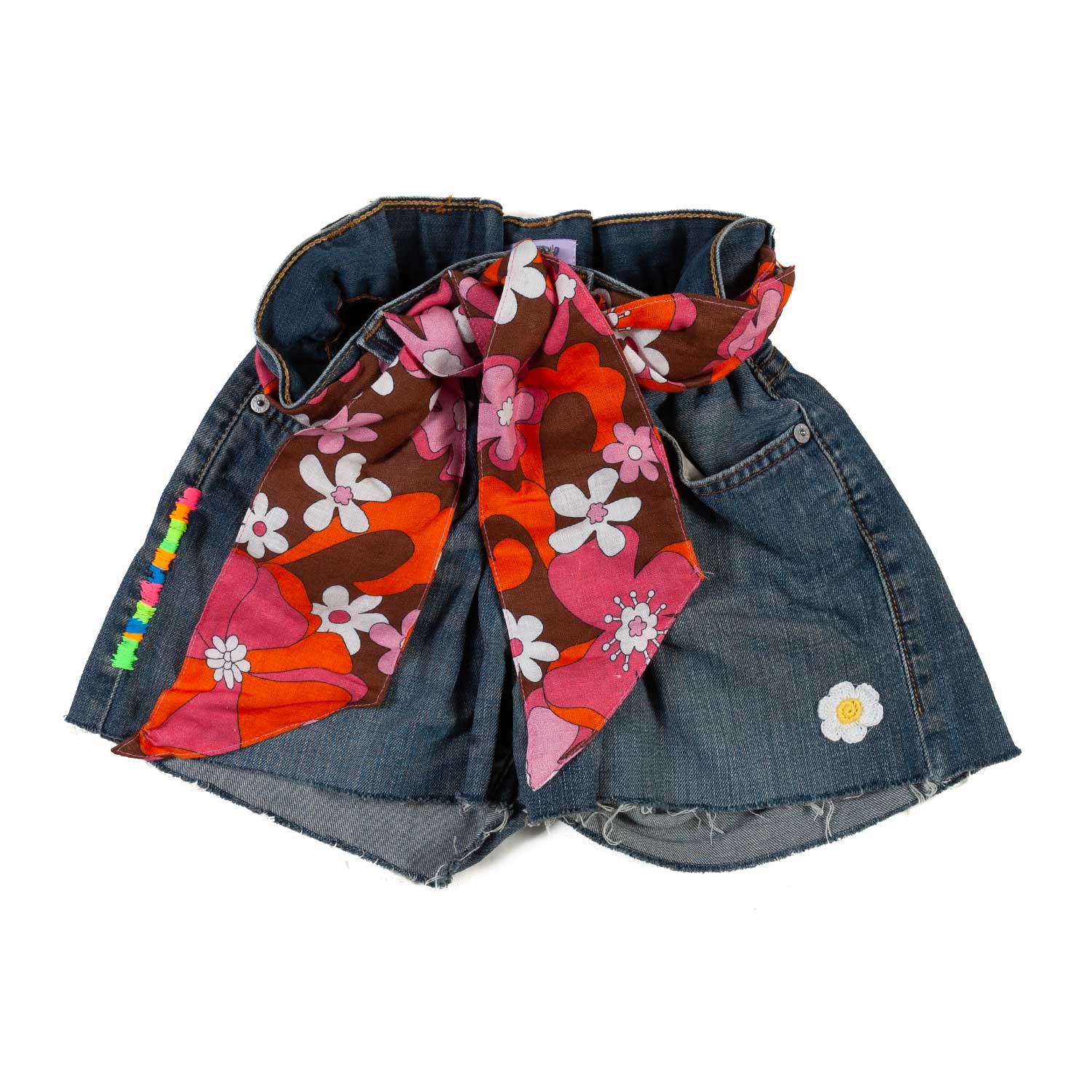 SHORTS ARIZONA DENIM BLU SCURO BAMBINA TEENAGER - annameglio.com abbigliamento moda