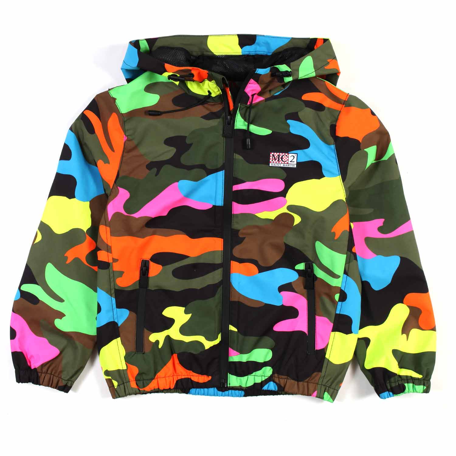 GIACCA KAURIS CAMOUFLAGE MULTICOLOR FLUO - annameglio.com abbigliamento moda