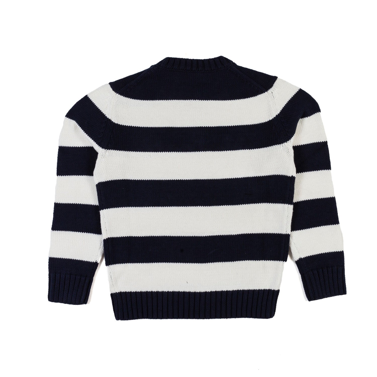 PULLOVER GRAEL BLU E BIANCO A STRISCE - annameglio.com abbigliamento moda
