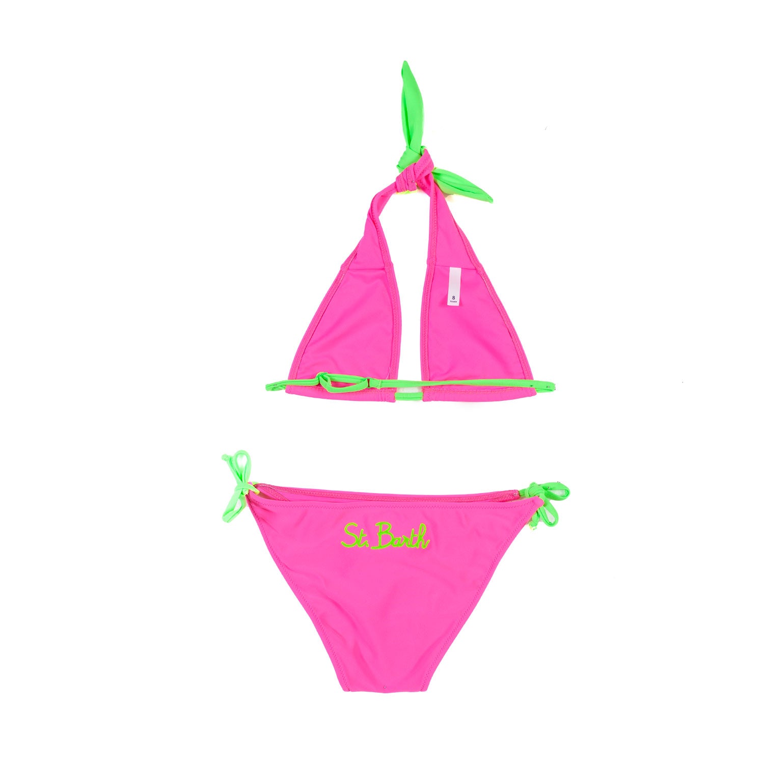 BIKINI ARYANNA ROSA FLUO E VERDE LIME - annameglio.com abbigliamento moda