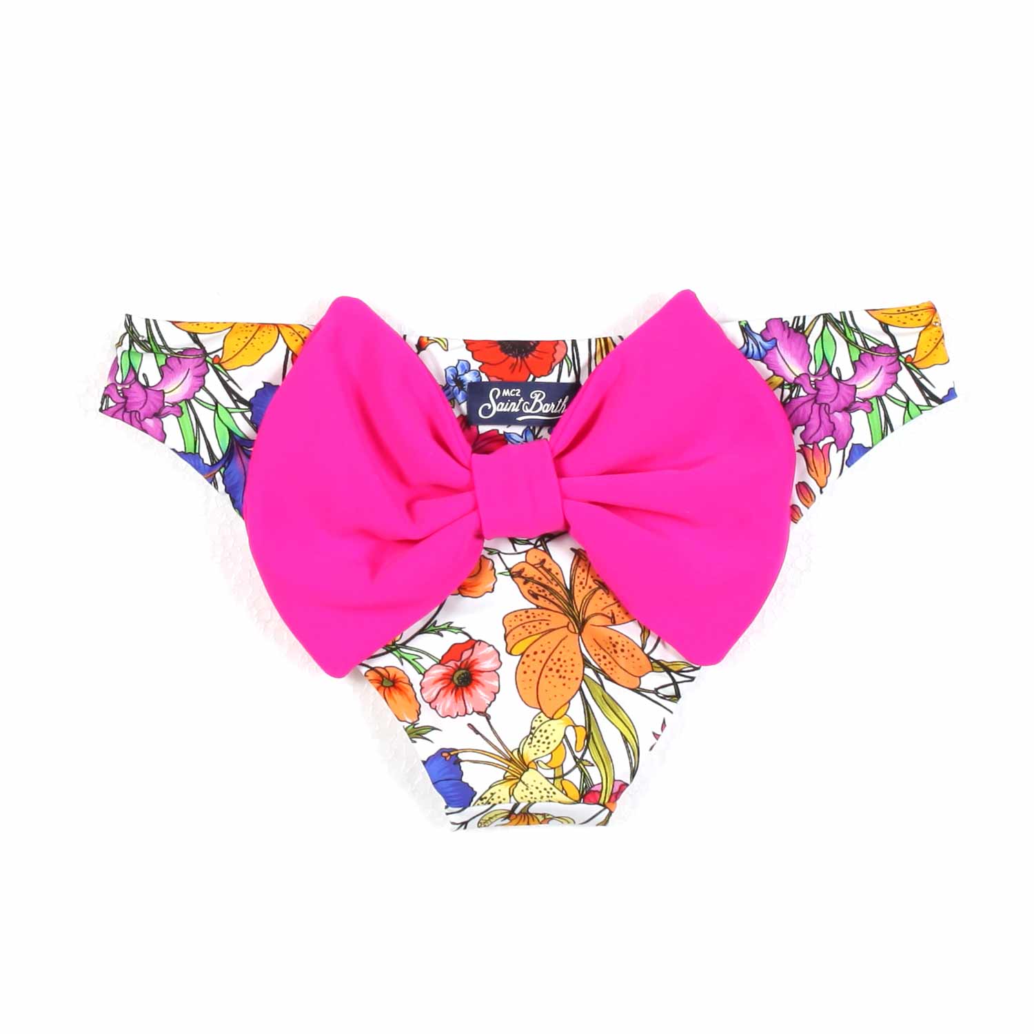 SLIP MARE MADAME FLOREALE MULTICOLOR BAMBINA - annameglio.com abbigliamento moda