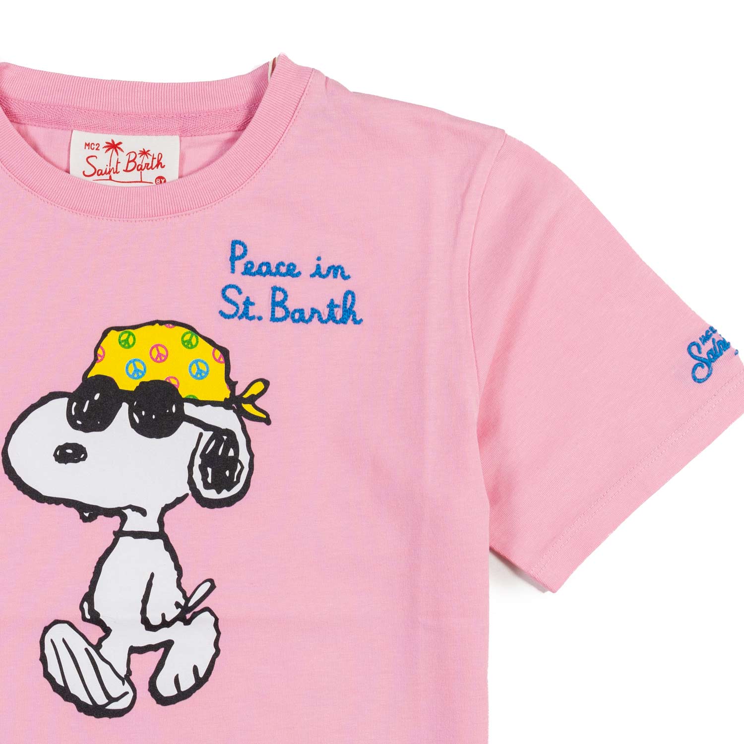 T-SHIRT SNOOPY ROSA BAMBINO E TEENAGER - annameglio.com abbigliamento moda