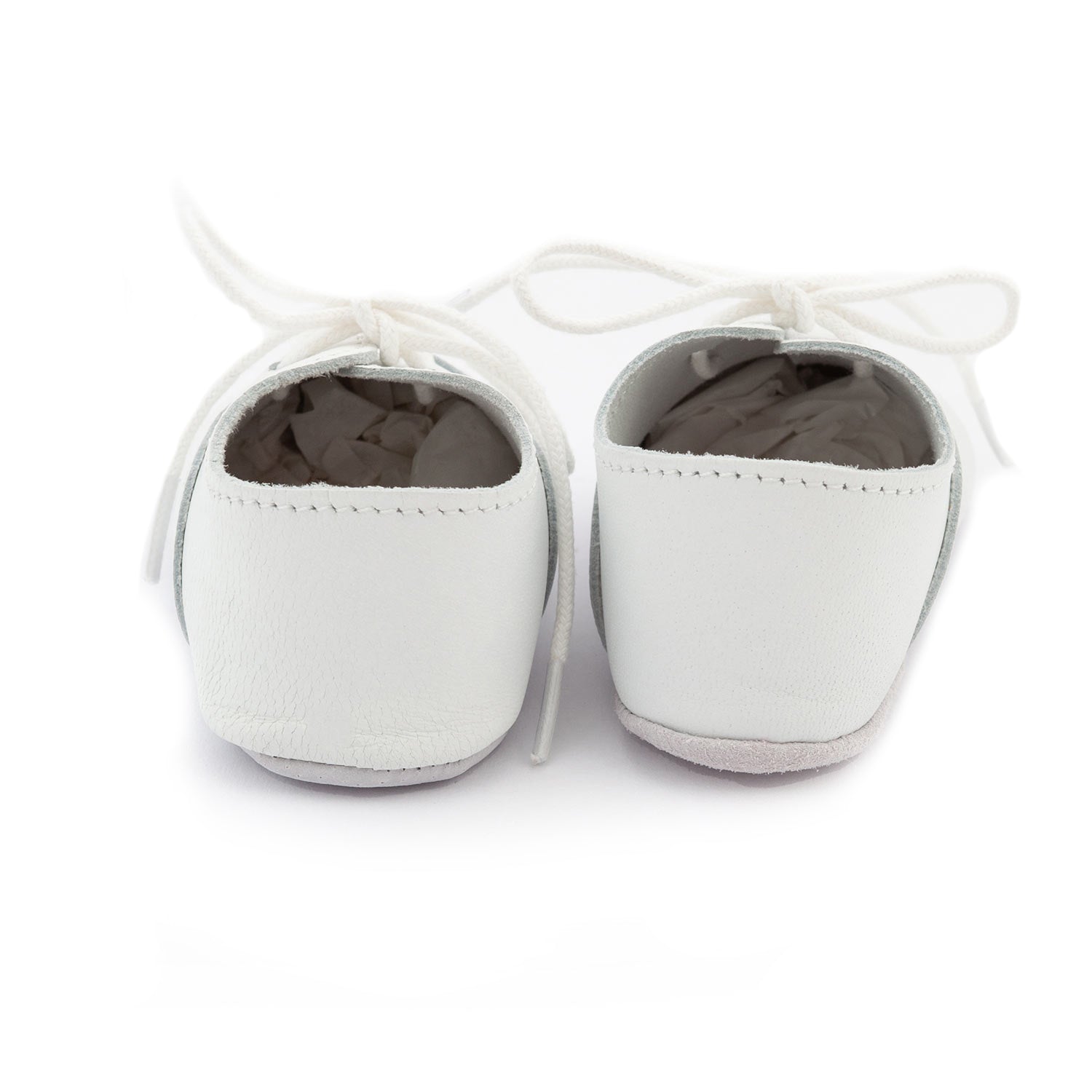 SCARPINA OXFORD BIANCA NEONATO - annameglio.com abbigliamento moda