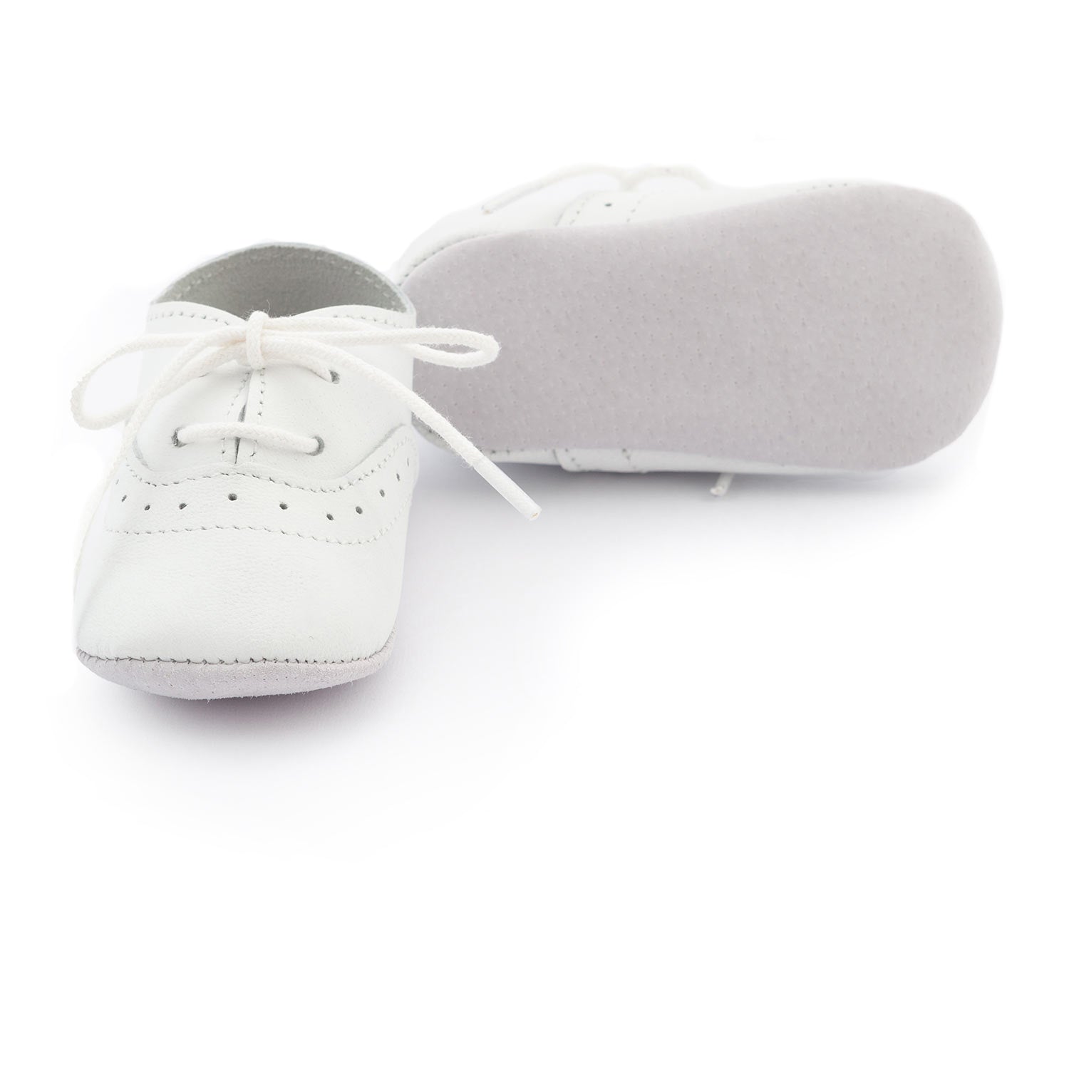 SCARPINA OXFORD BIANCA NEONATO - annameglio.com abbigliamento moda