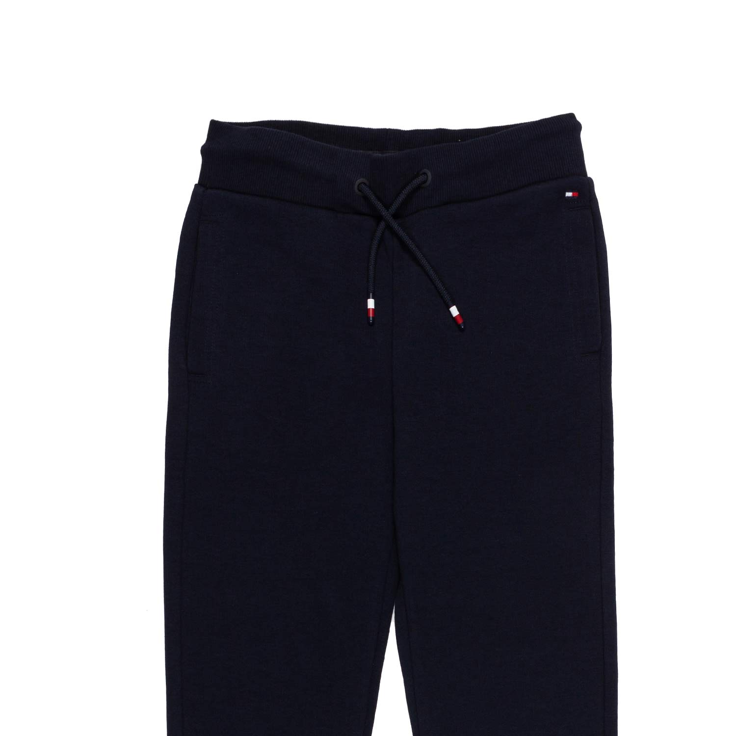 PANTALONE FELPA BLU NAVY CON STAMPE ROSSE - annameglio.com abbigliamento moda