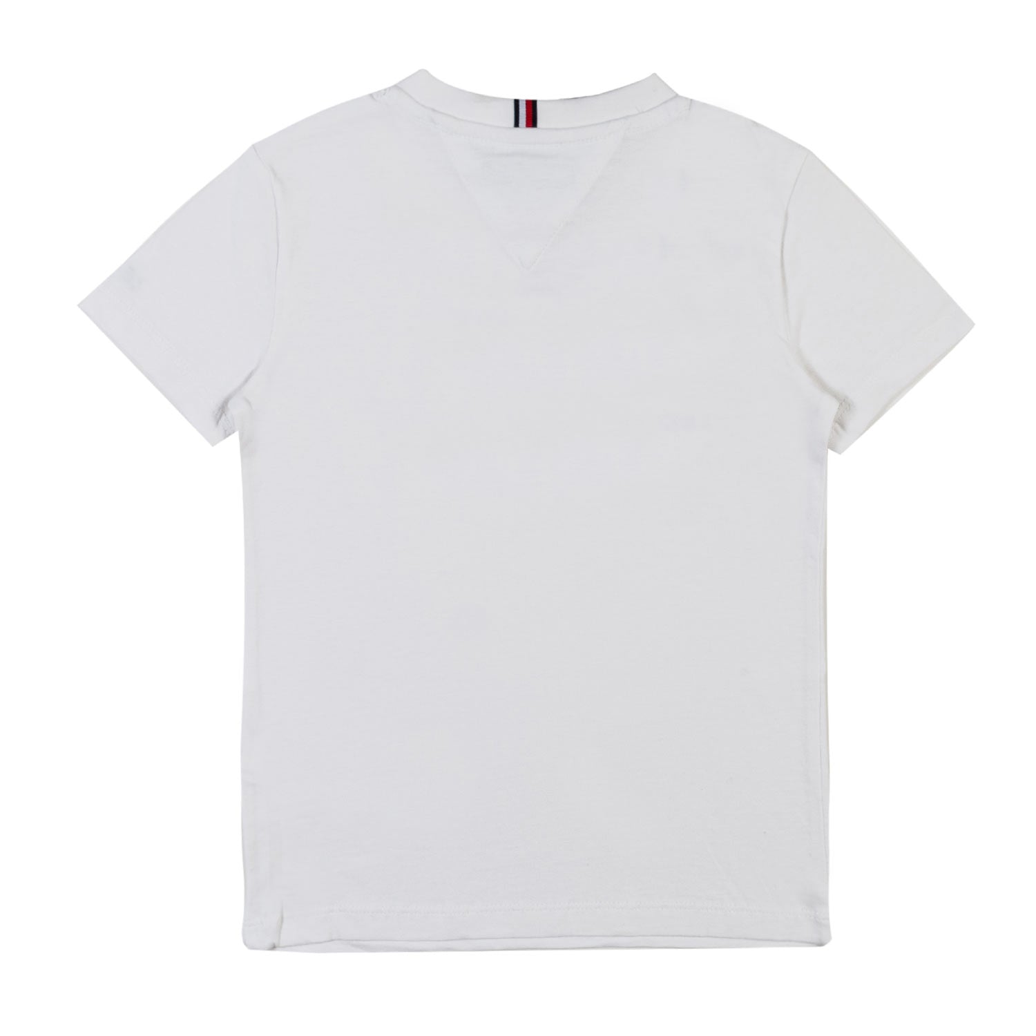 T-SHIRT BIANCA CON LOGO E LETTERING BLU NAVY - annameglio.com abbigliamento moda