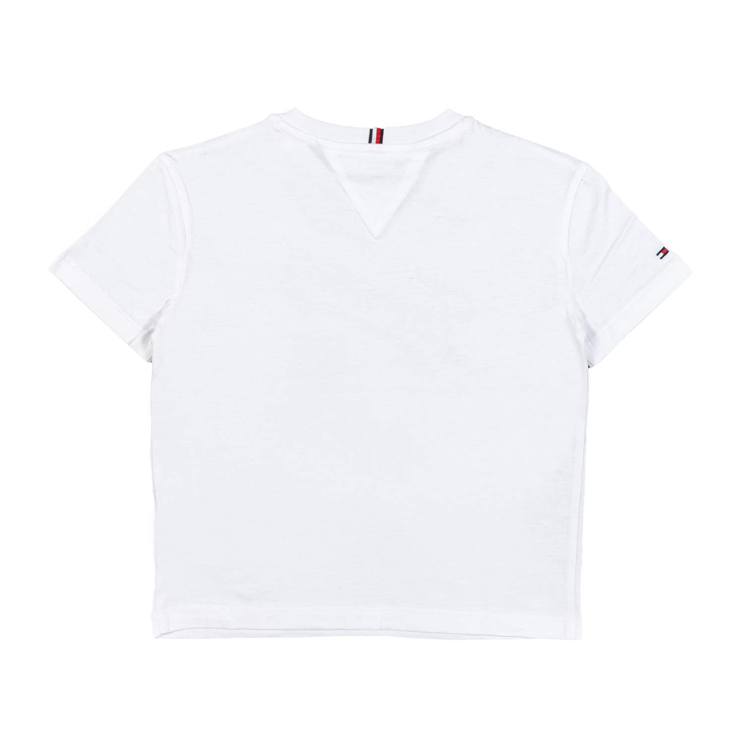 T-SHIRT BIANCA CON LOGO VELLUTO VERDE SCURO - annameglio.com abbigliamento moda