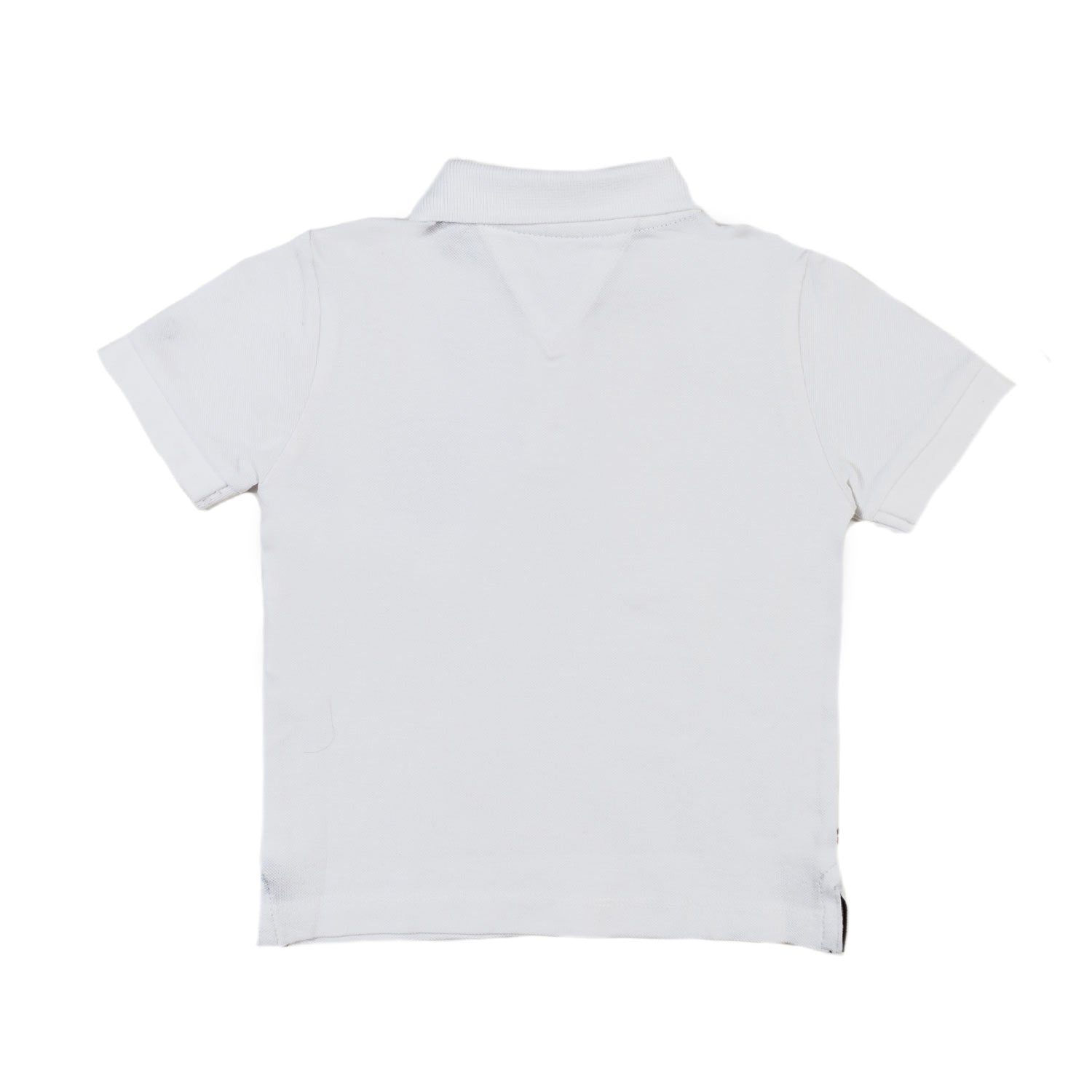 POLO BIANCA CON LOGO 85 BLU SCURO BIMBO - annameglio.com abbigliamento moda