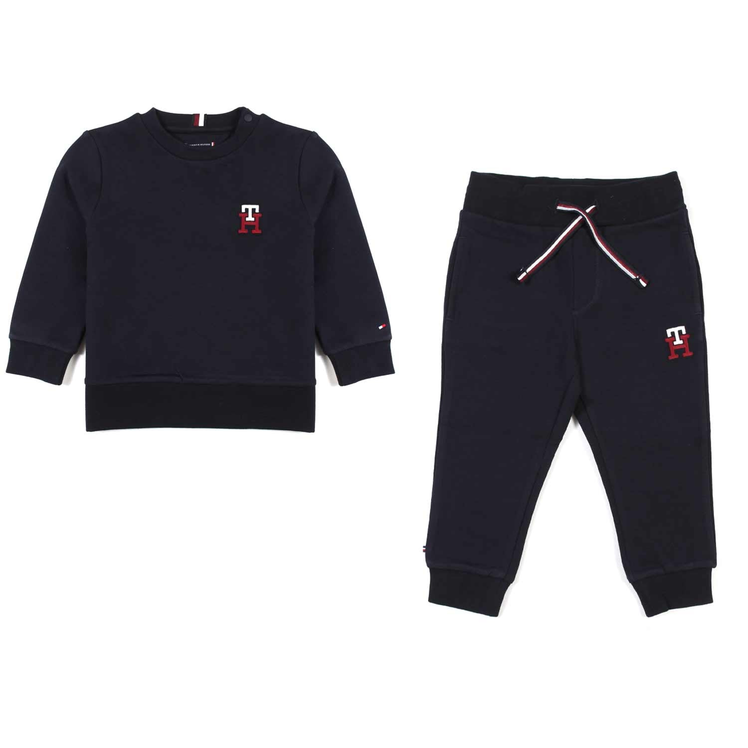 SET TUTA TRE PEZZI BLU NAVY BIMBO - annameglio.com abbigliamento moda