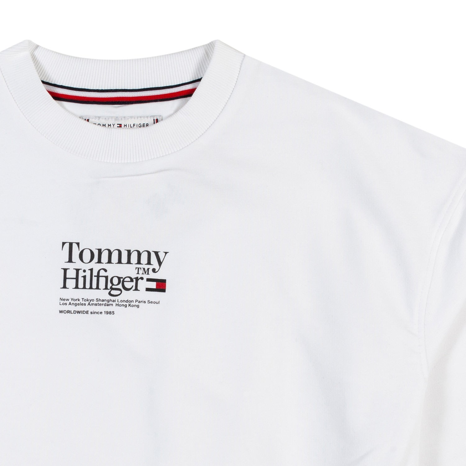 FELPA CROPPED BIANCA CON LOGO BAMBINA E RAGAZZA - annameglio.com abbigliamento moda