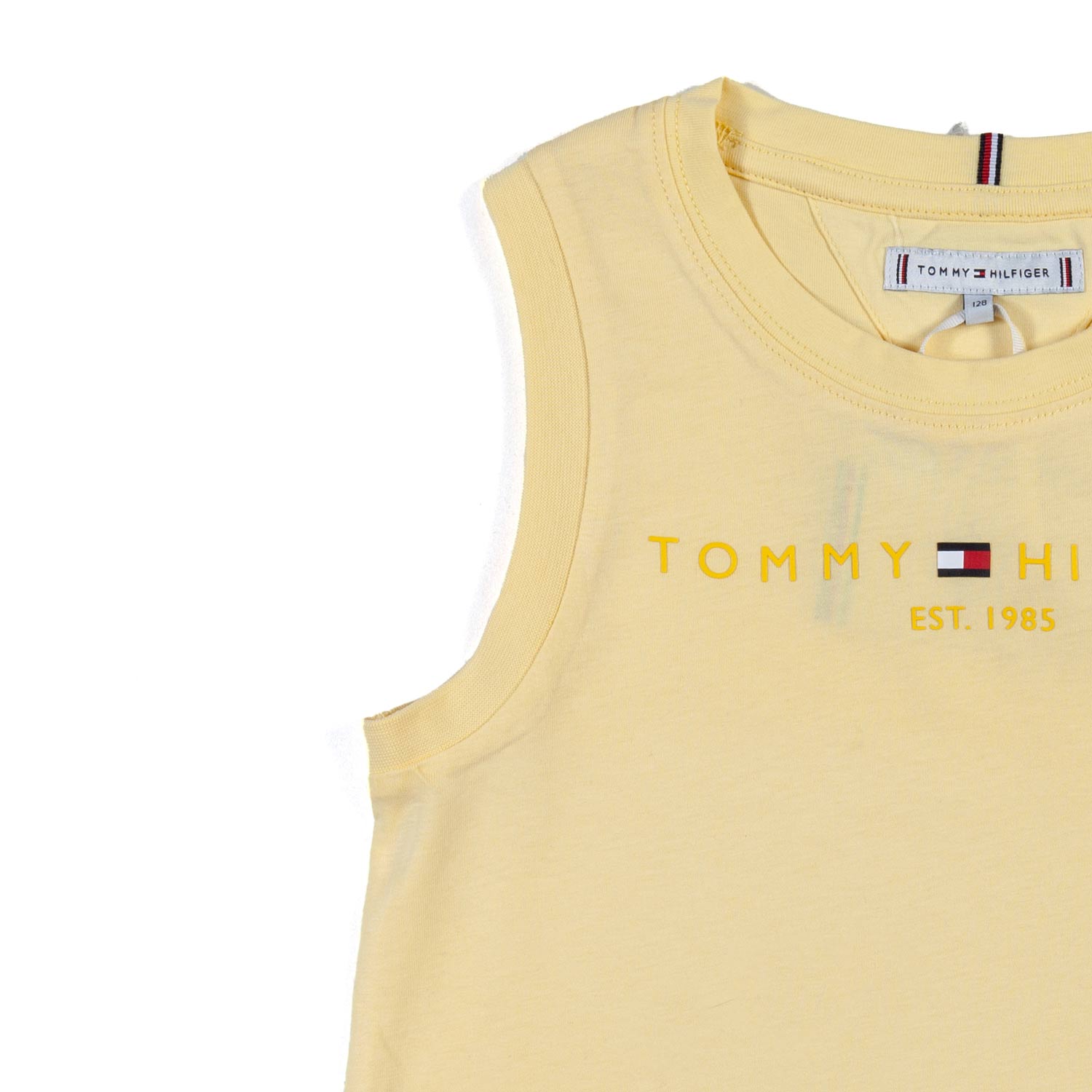 CANOTTA gialla CON LOGO IN RILIEVO - annameglio.com abbigliamento moda