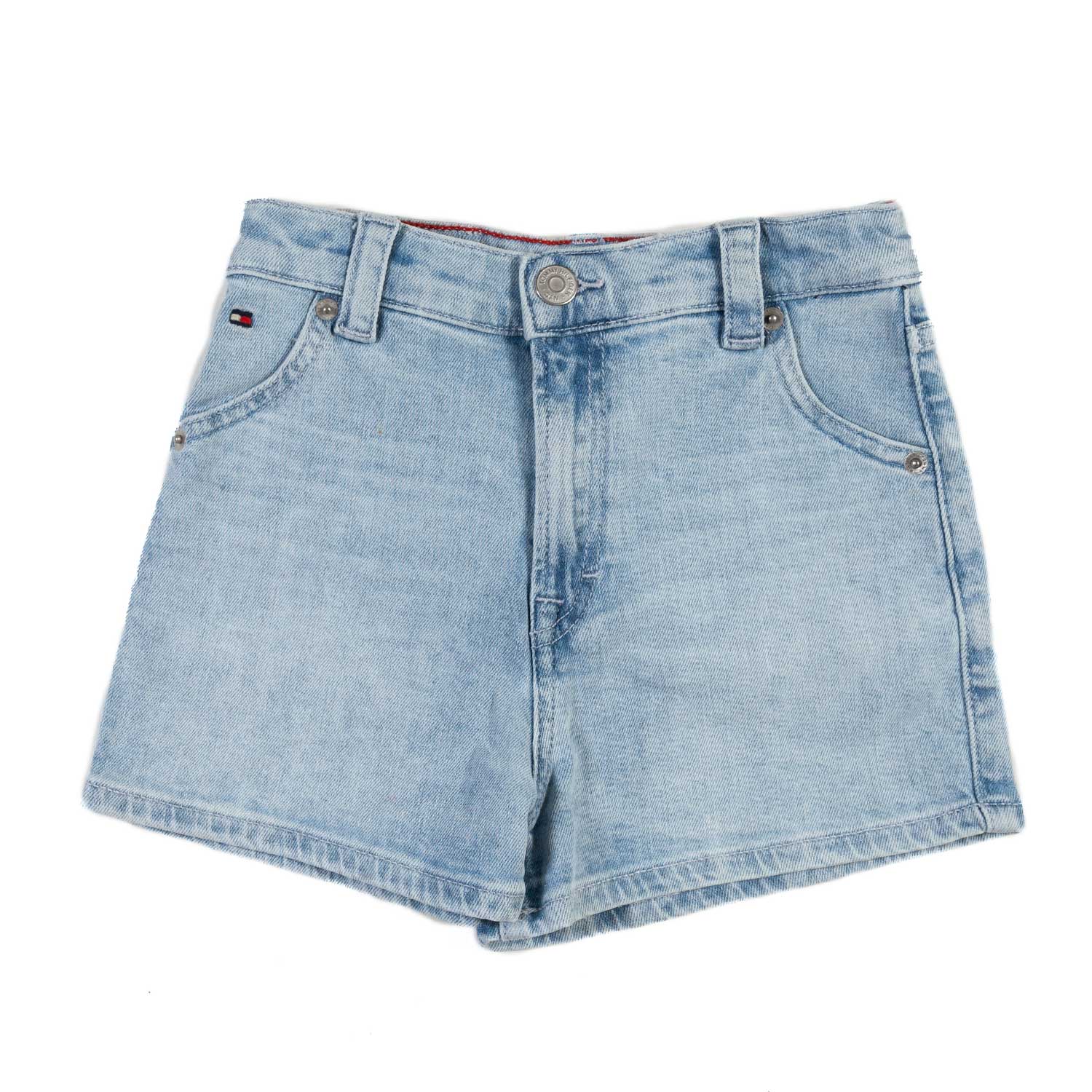 PANTALONCINI IN DENIM blu chiaro ELASTICIZZATi - annameglio.com abbigliamento moda