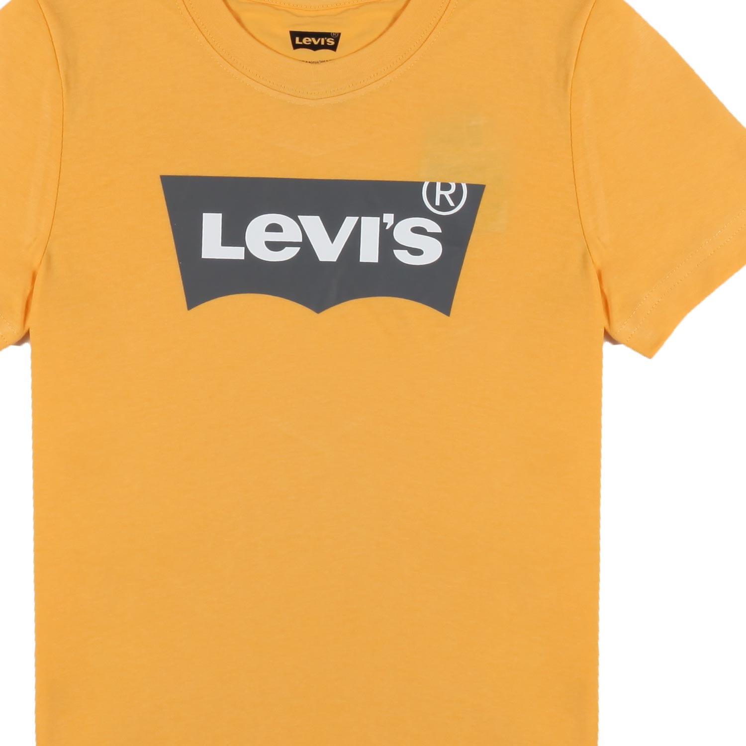 T-shirt Giallo Ambra con logo nero - annameglio.com abbigliamento moda