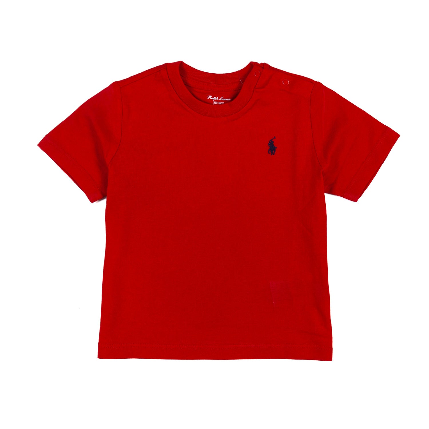 T-SHIRT RL ROSSA CON PONY BLU BAMBINO E TEENAGER - annameglio.com abbigliamento moda