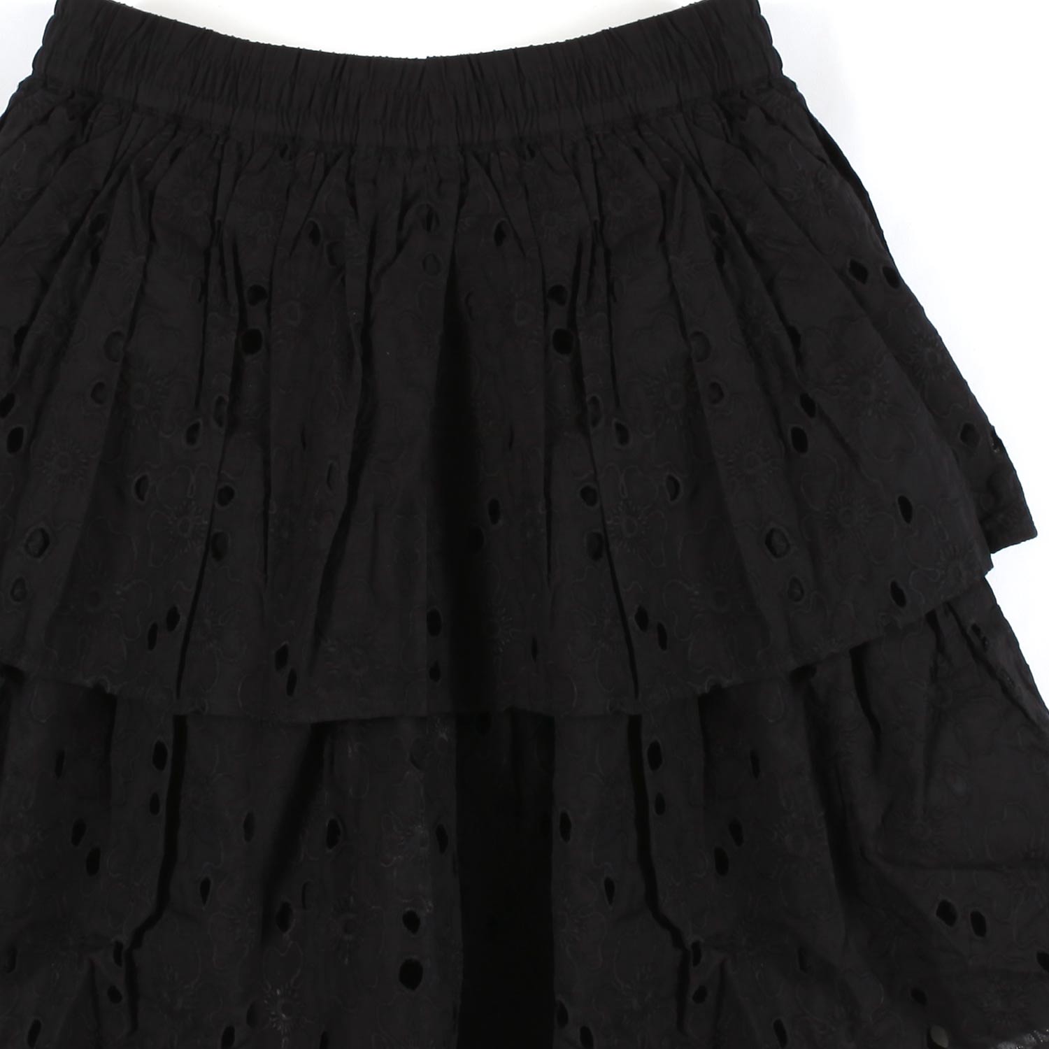 GONNA BRIGITTE NERA BAMBINA E TEENAGER - annameglio.com abbigliamento moda