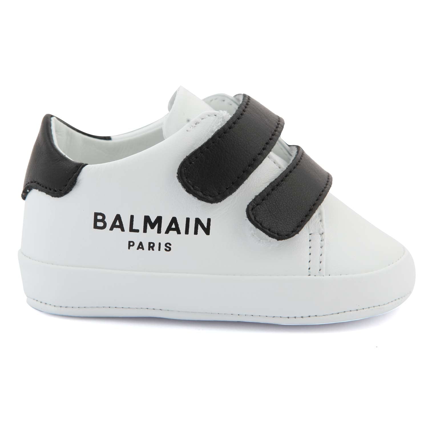 MINI SNEAKER UNISEX BIANCHE CON DETTAGLI NERI - annameglio.com abbigliamento moda