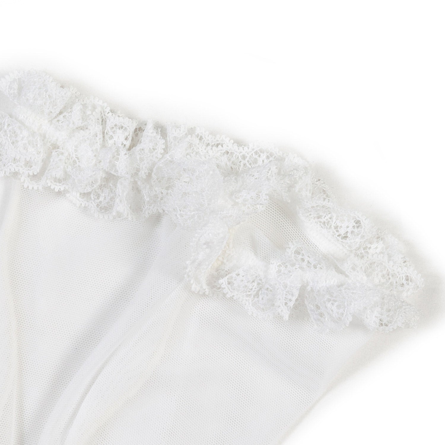 CALZINI MICRORETE BIANCHI BAMBINA E NEONATA - annameglio.com abbigliamento moda