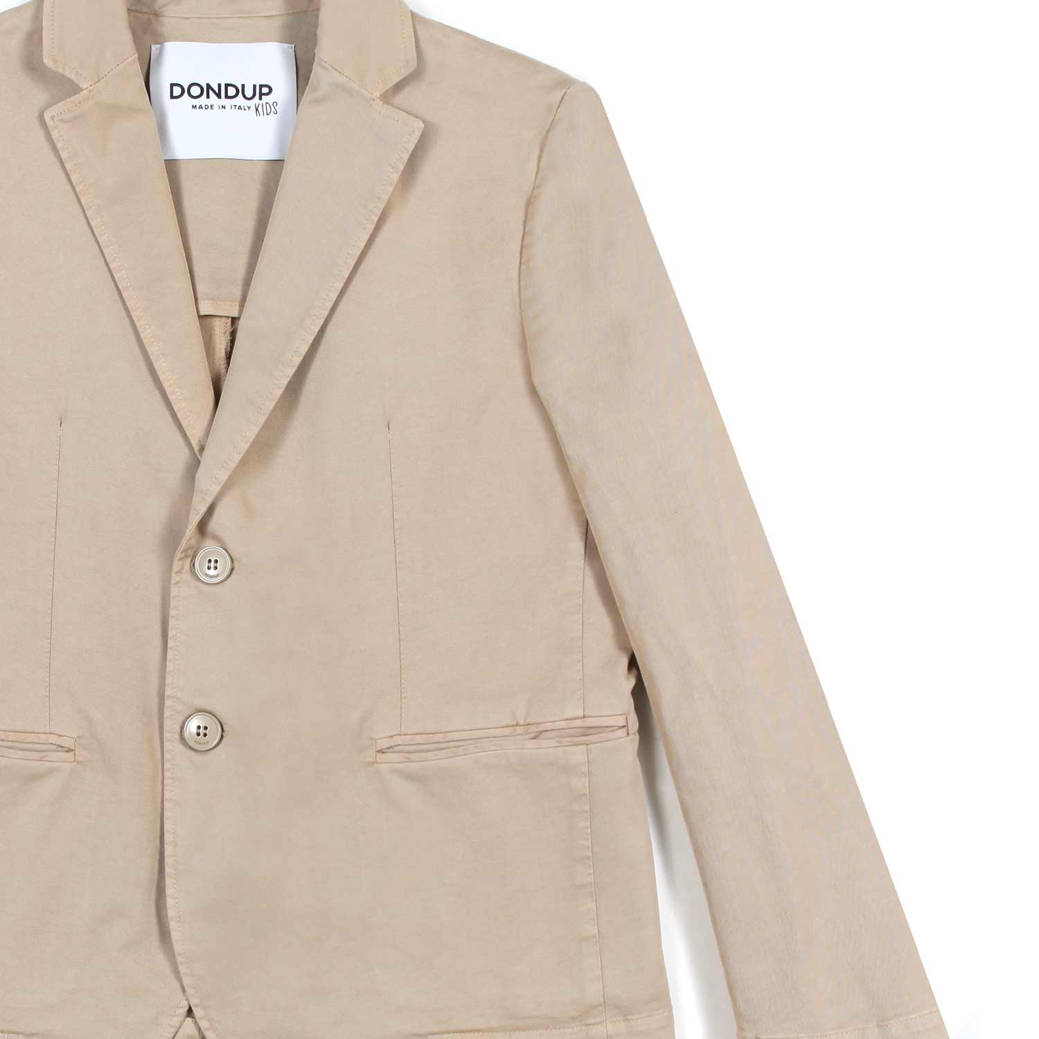 BLAZER MONOPETTO BEIGE BAMBINO E TEENAGER - annameglio.com abbigliamento moda
