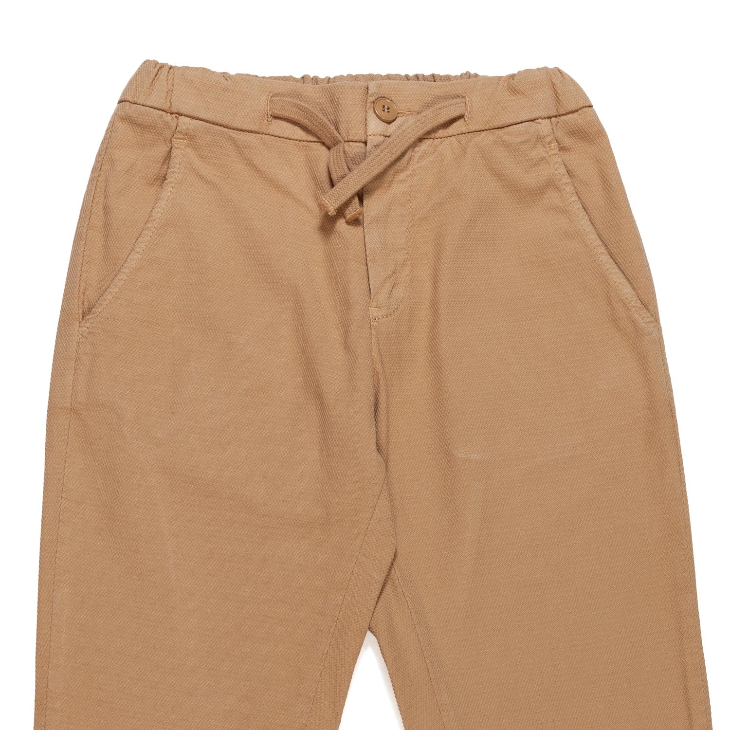 PANTALONE BEIGE CON COULISSE BAMBINO E RAGAZZO - annameglio.com abbigliamento moda