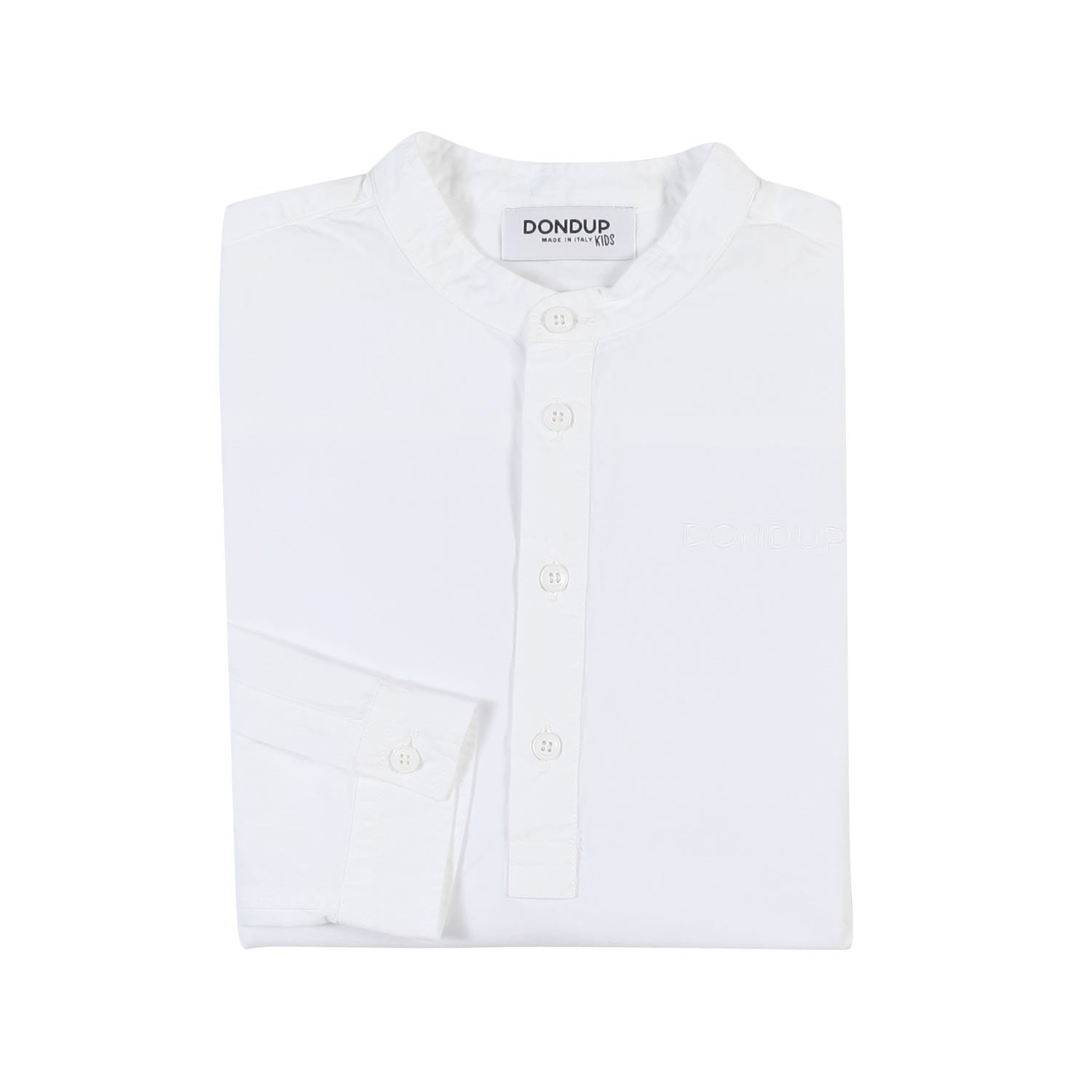 CAMICIA COREANA BIANCA CON RICAMO BAMBINO E TEEN - annameglio.com abbigliamento moda